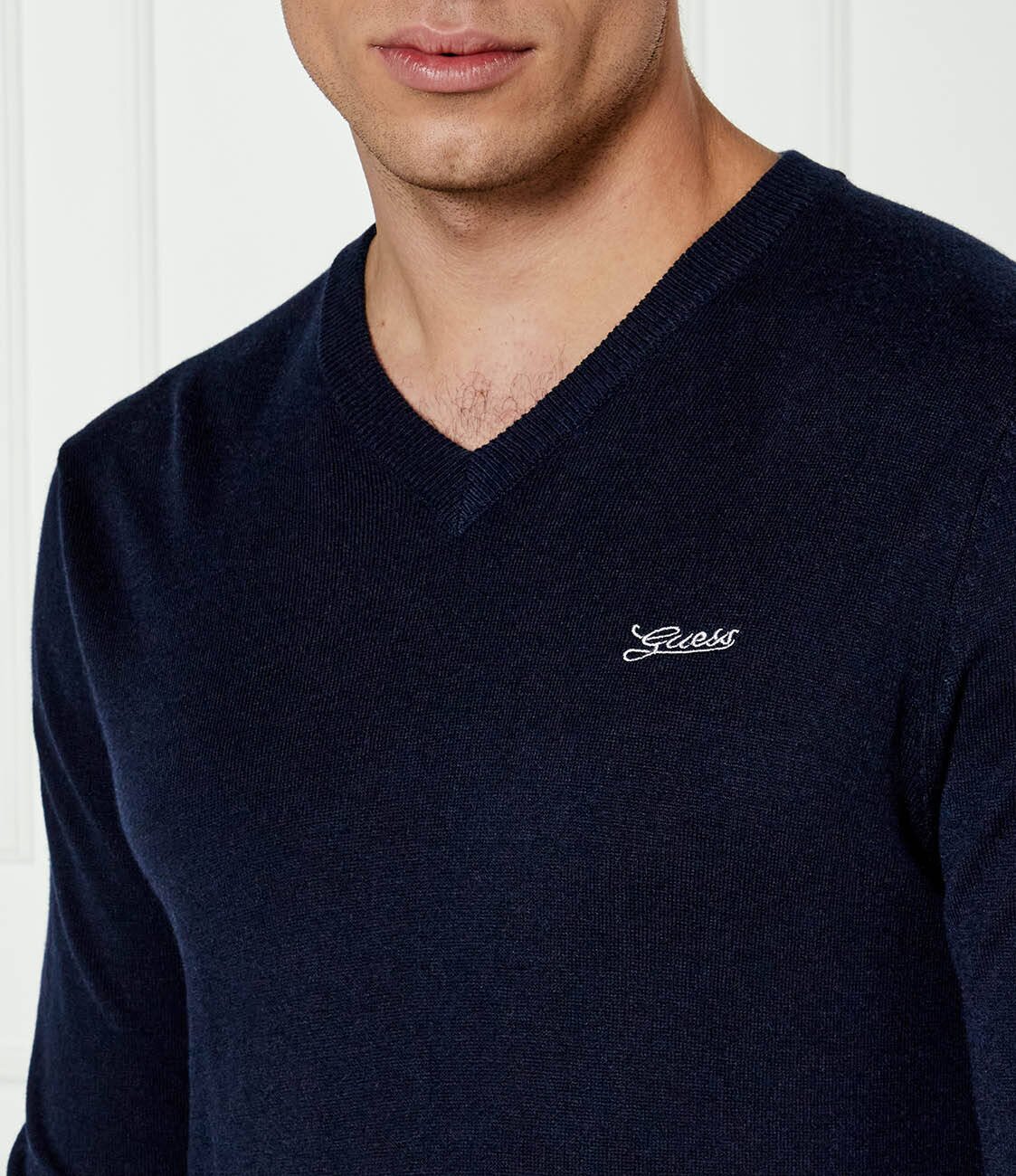 Guess Pulover DAREN | Regular Fit cu adaos de lână