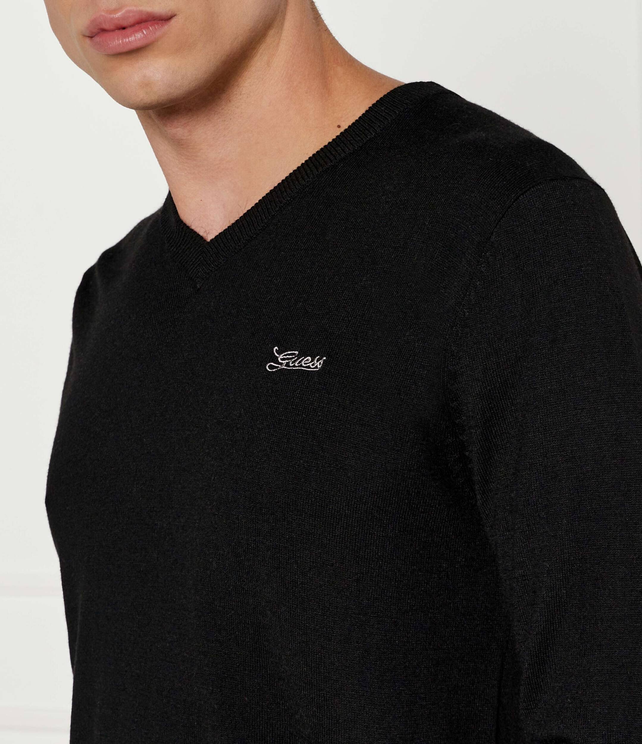 Guess Pulover DAREN | Regular Fit cu adaos de lână