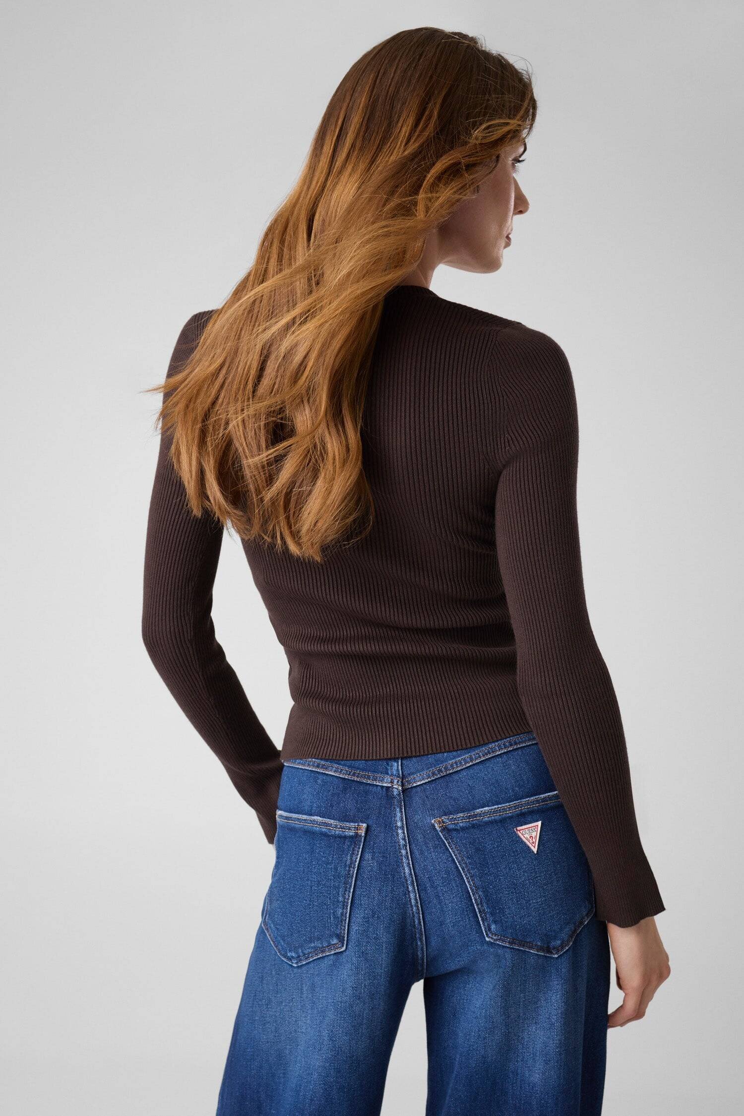 Guess Pulover Ellie | Slim Fit