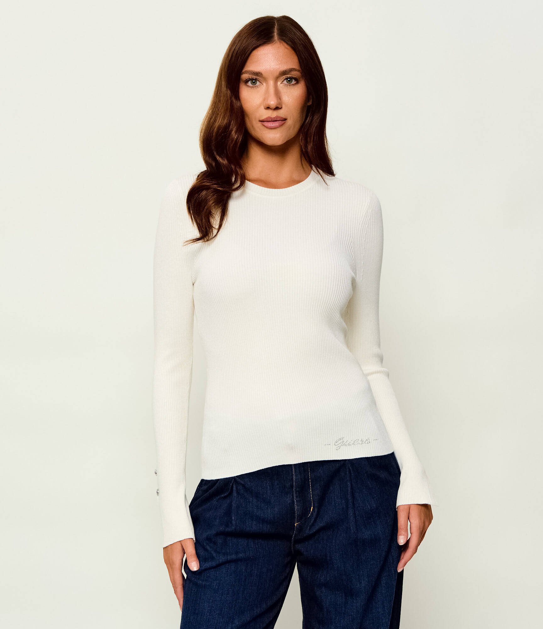 Guess Pulover Ellie | Slim Fit
