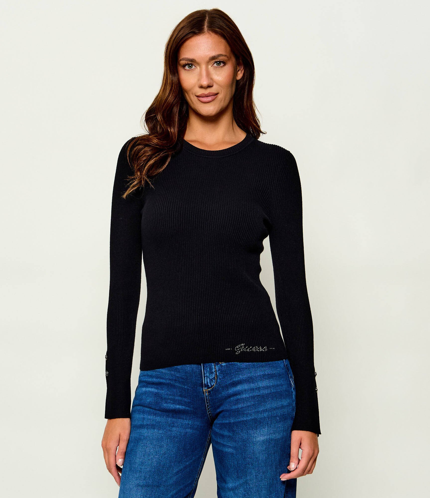 Guess Pulover Ellie | Slim Fit