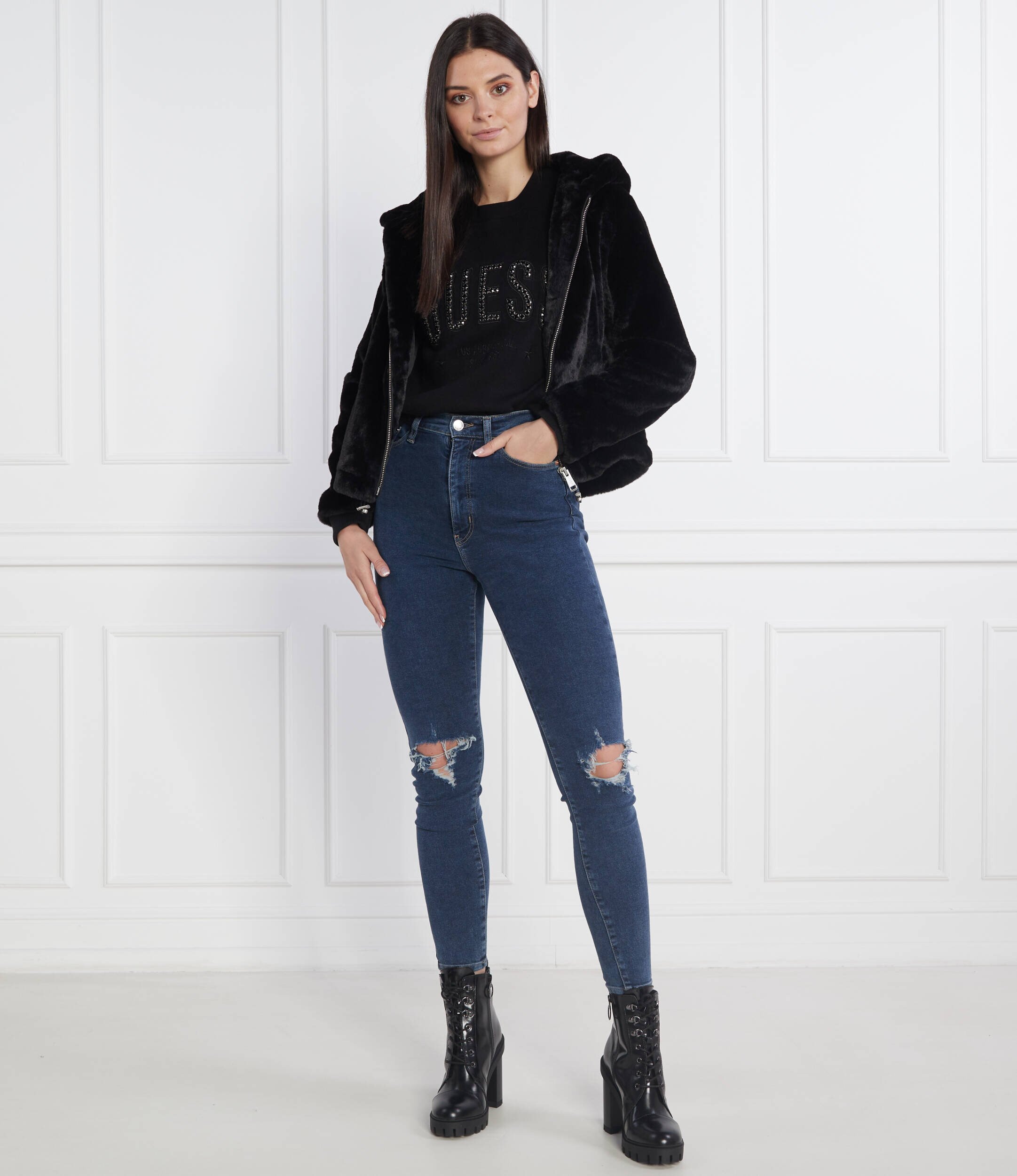 Guess Pulover ESTELLE | Regular Fit