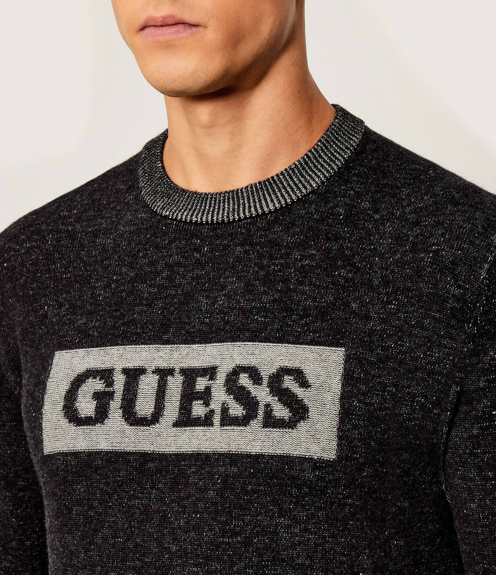 Guess Pulover JACK | regular fit cu adaos de lână
