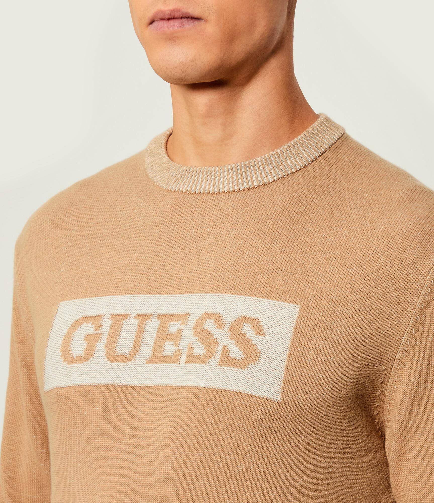Guess Pulover JACK | regular fit cu adaos de lână