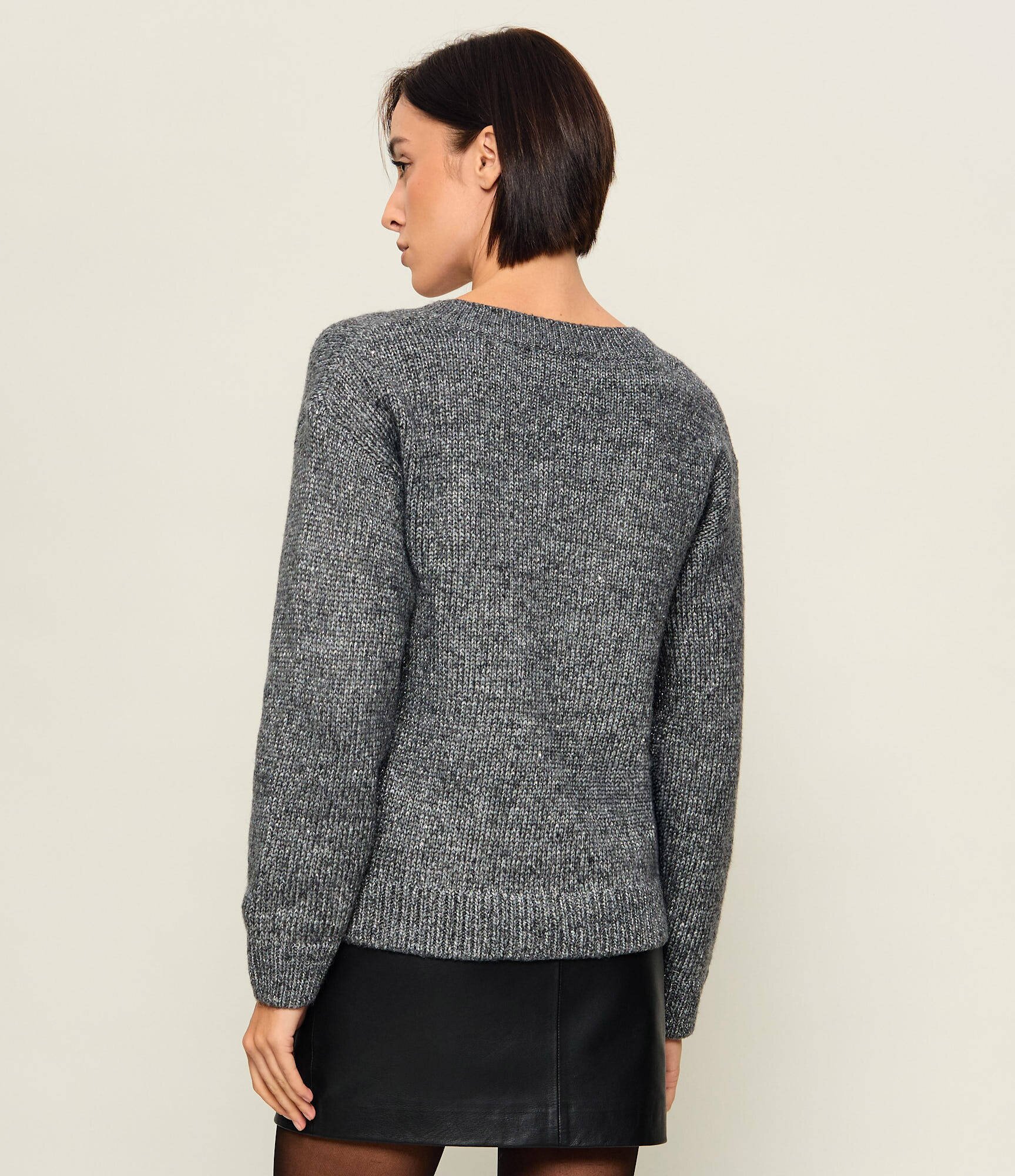 Guess Pulover Jolene | regular fit cu adaos de lână