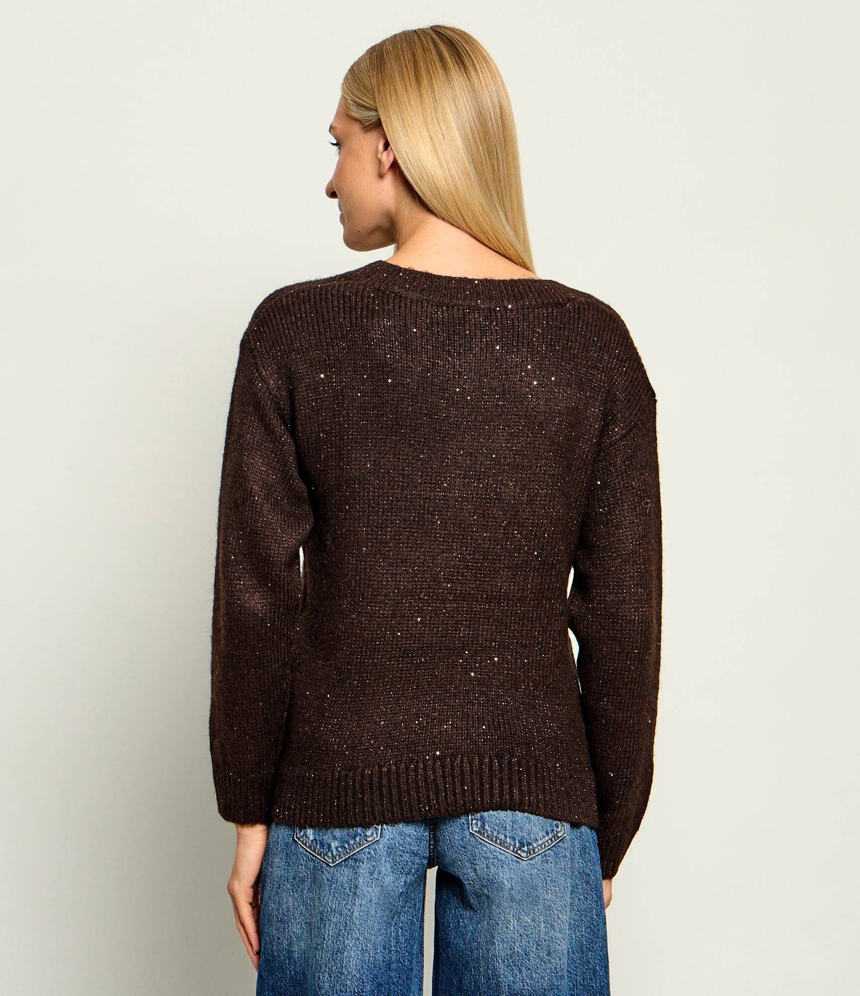 Guess Pulover Jolene | regular fit cu adaos de lână