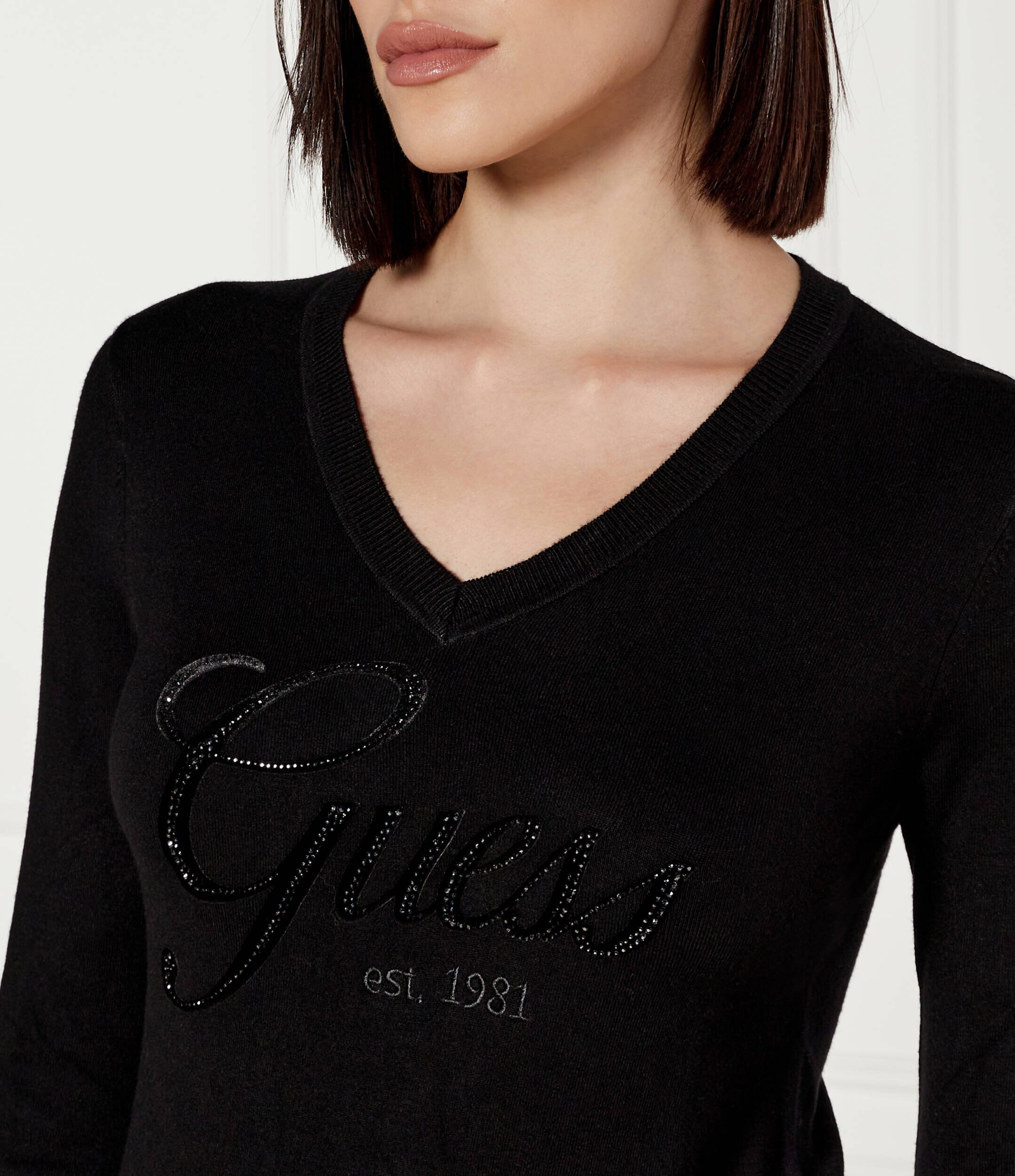 Guess Pulover MEGAN | Slim Fit