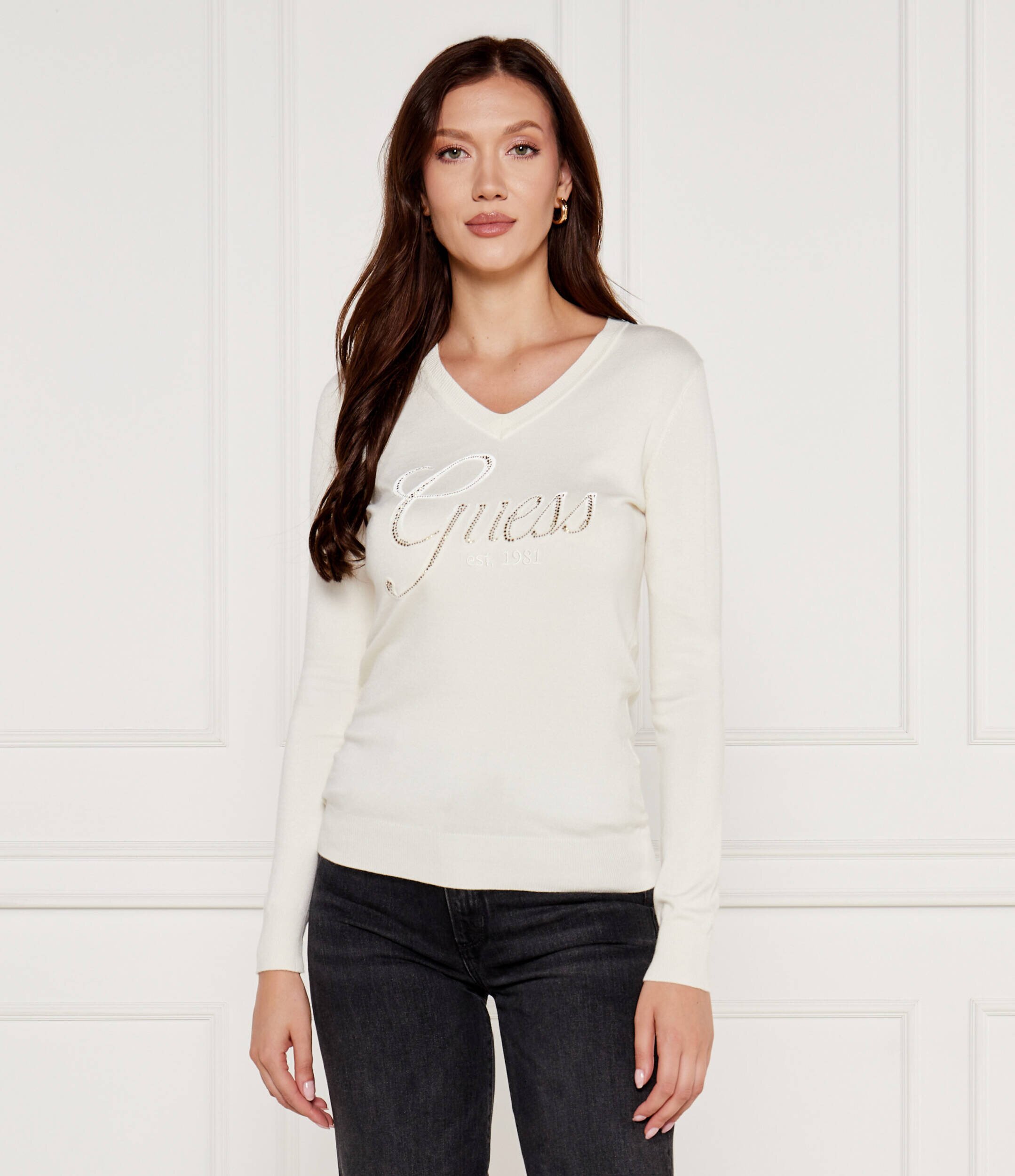 Guess Pulover MEGAN | Slim Fit