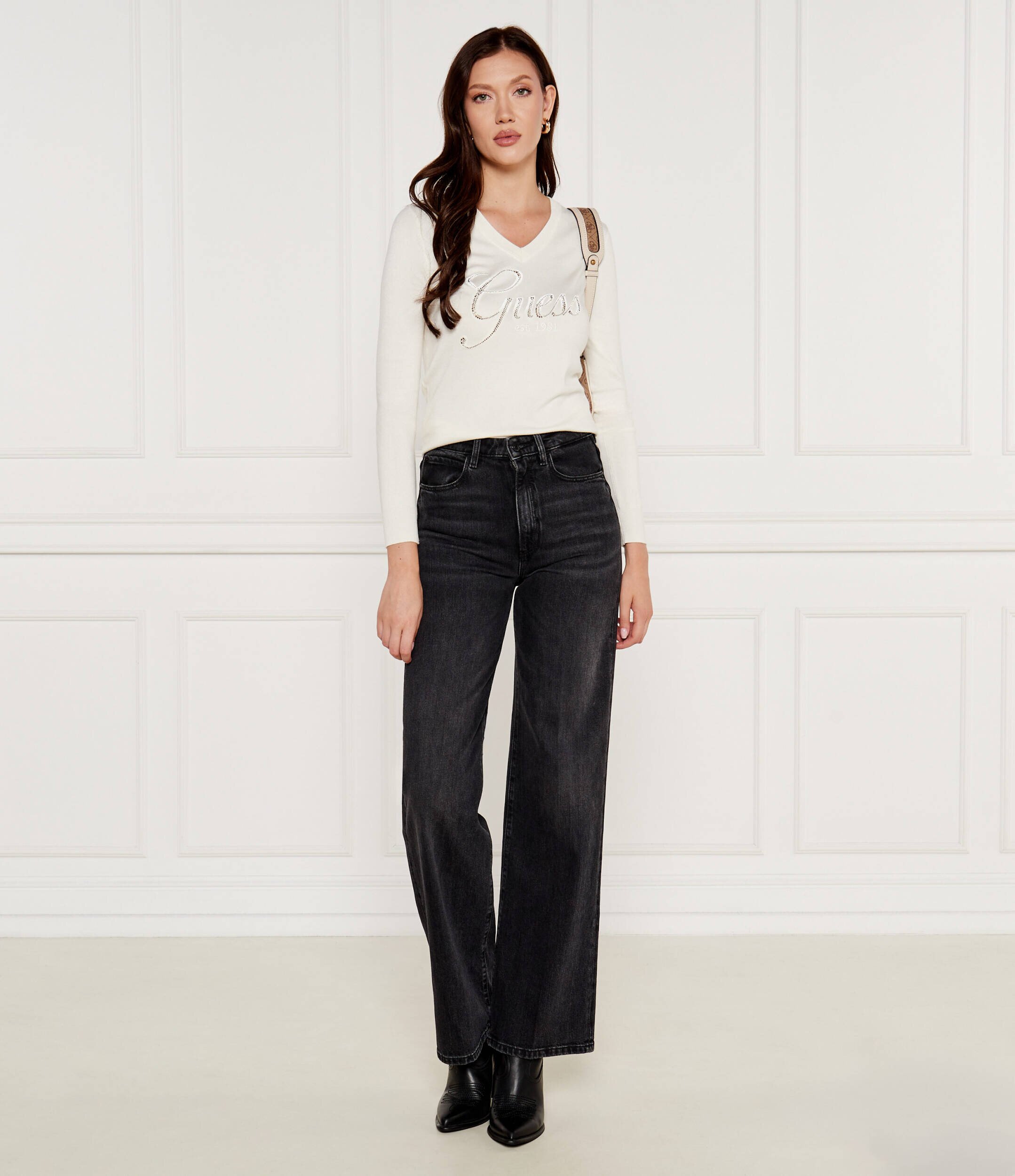 Guess Pulover MEGAN | Slim Fit