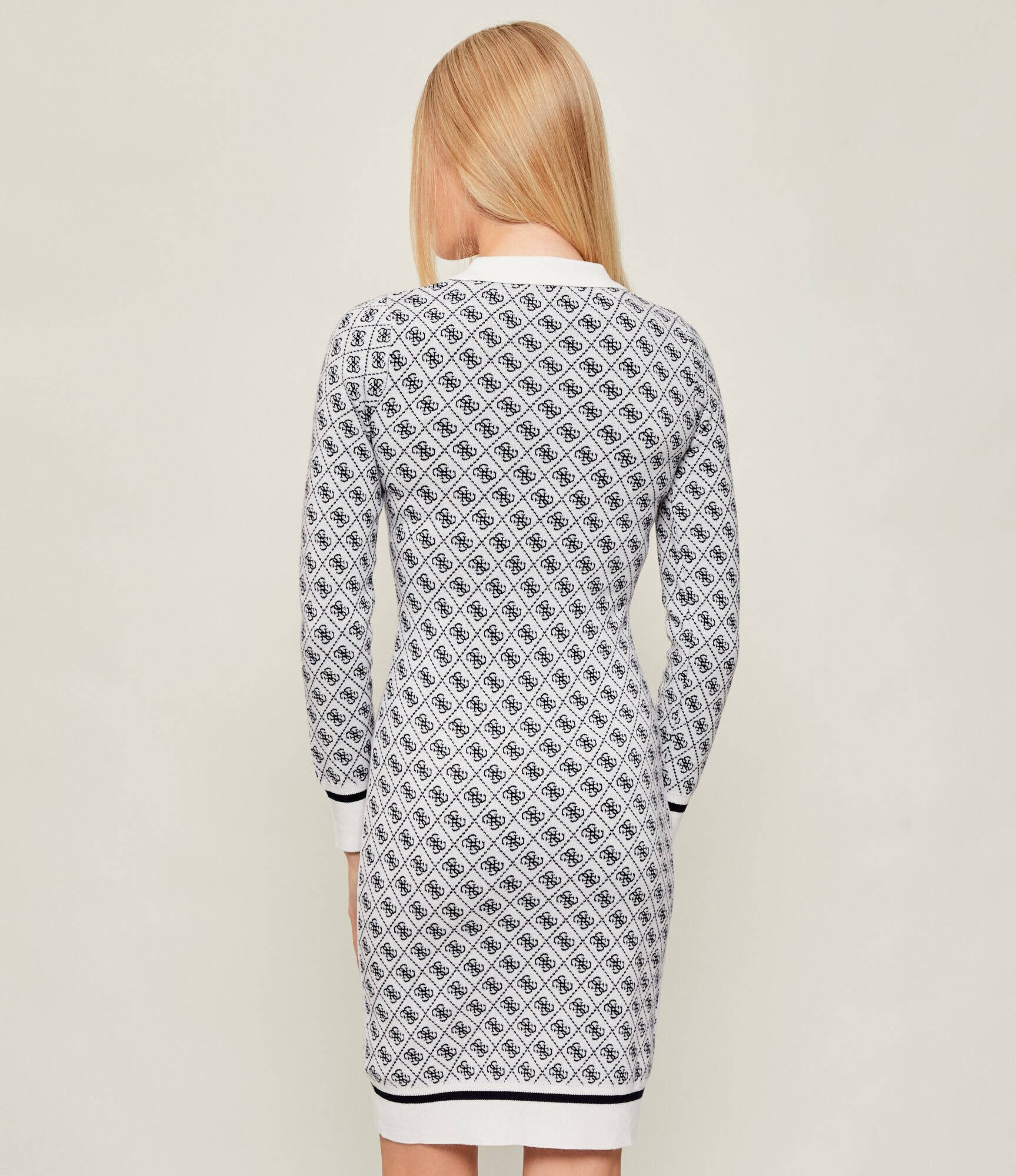 Guess Rochie AUBREY cu adaos de lână