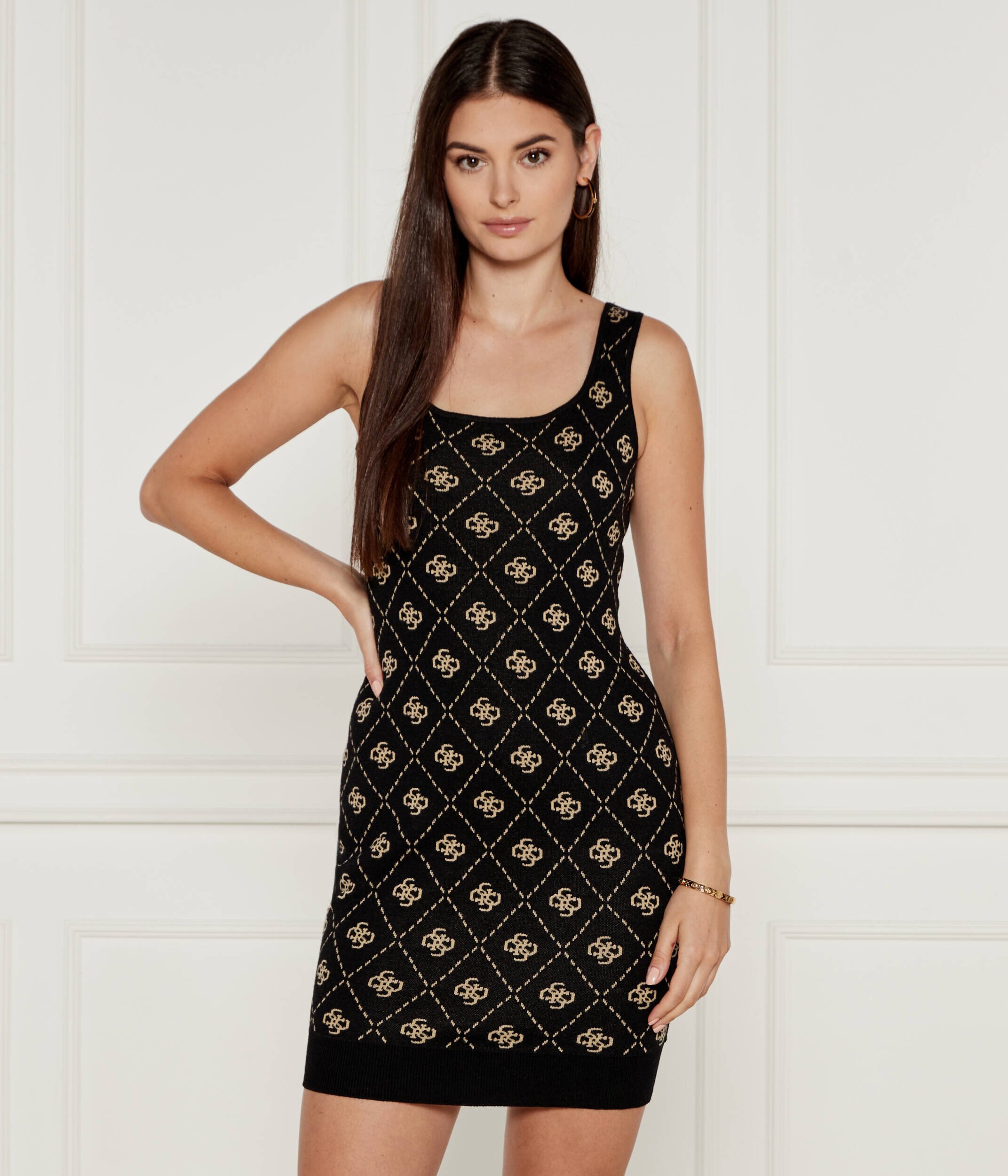 Guess Rochie SARAH cu adaos de lână
