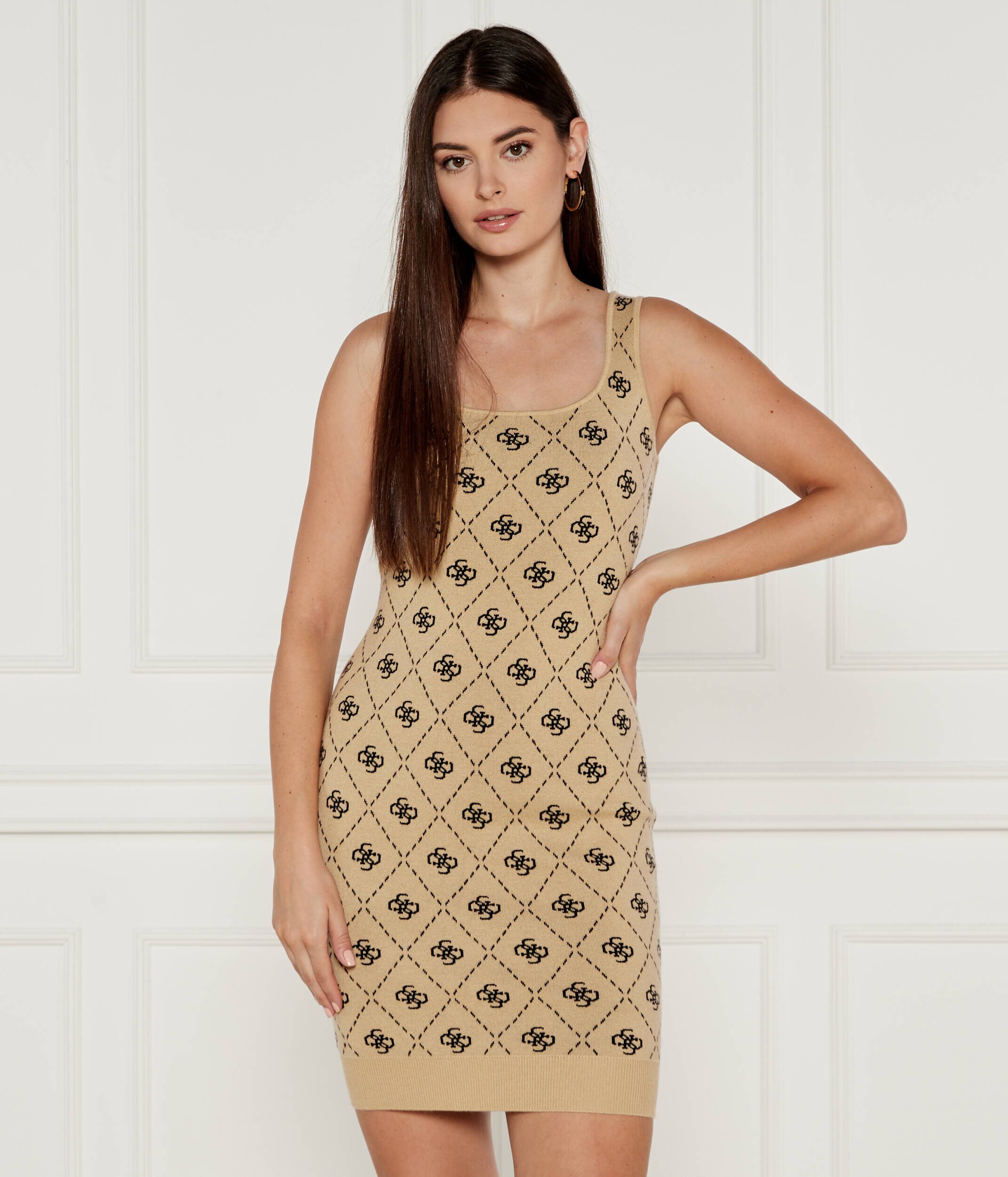Guess Rochie SARAH cu adaos de lână