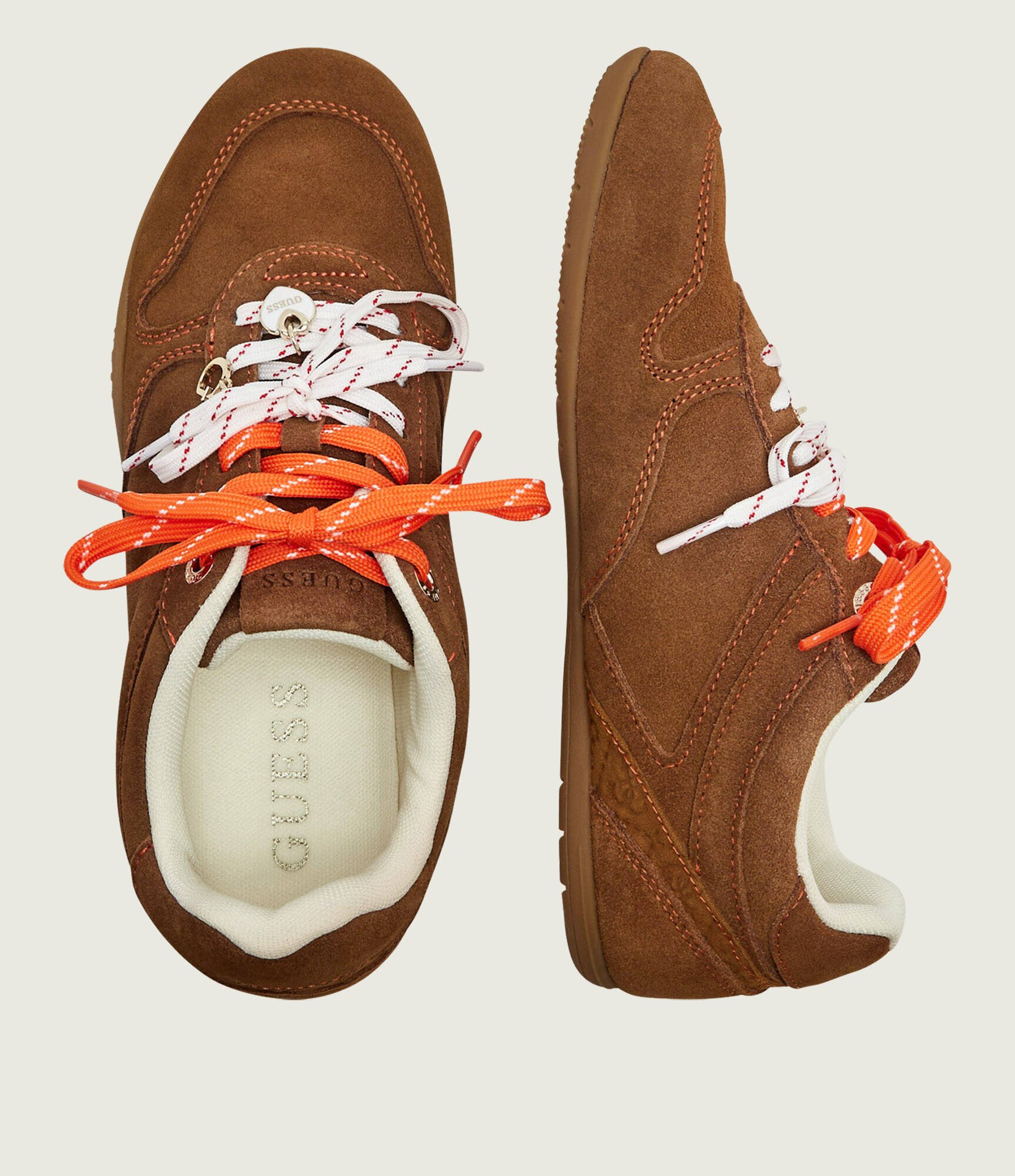 Guess Sneakers Besar2 | piele întoarsă