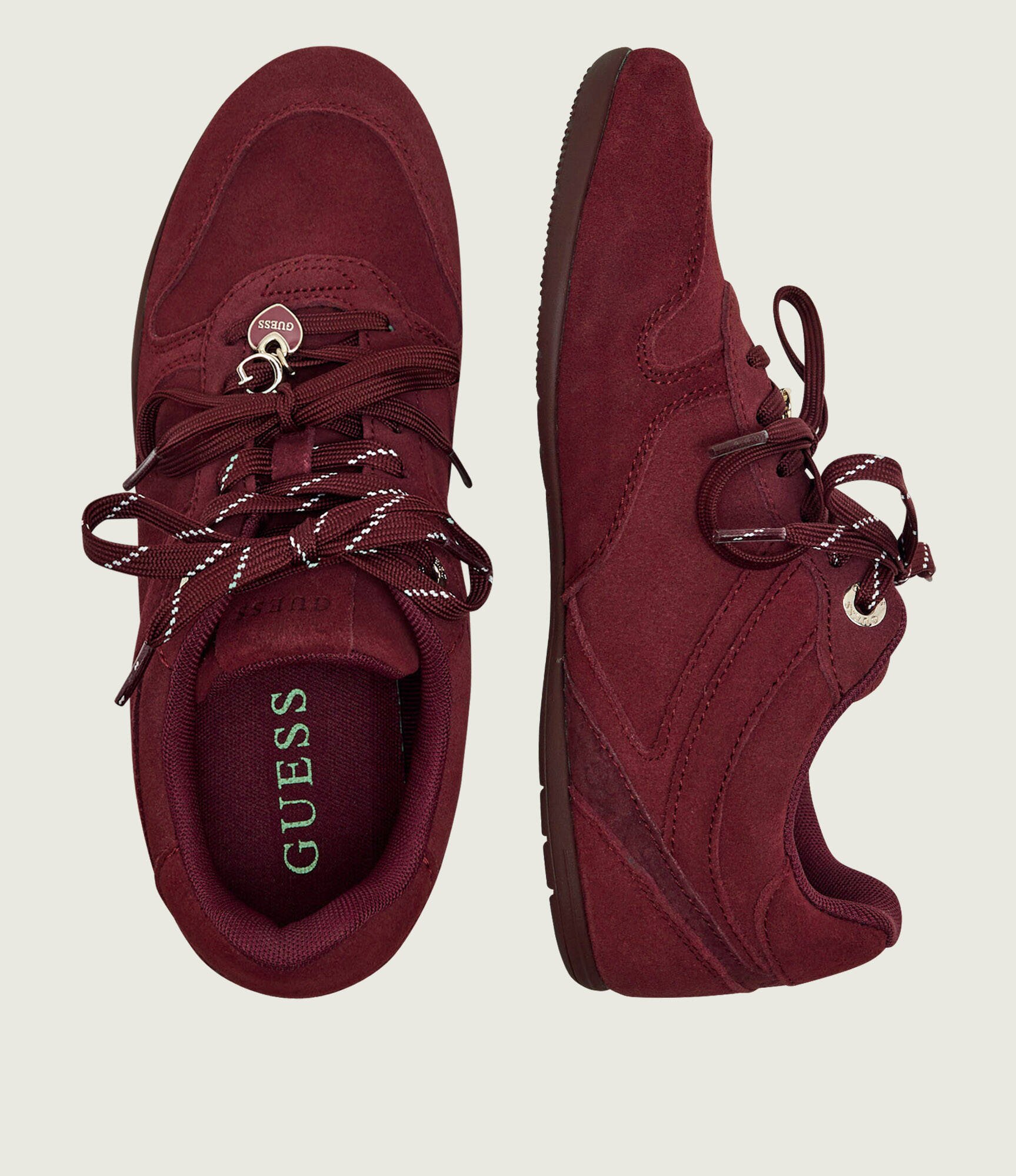 Guess Sneakers Besar2 | piele întoarsă