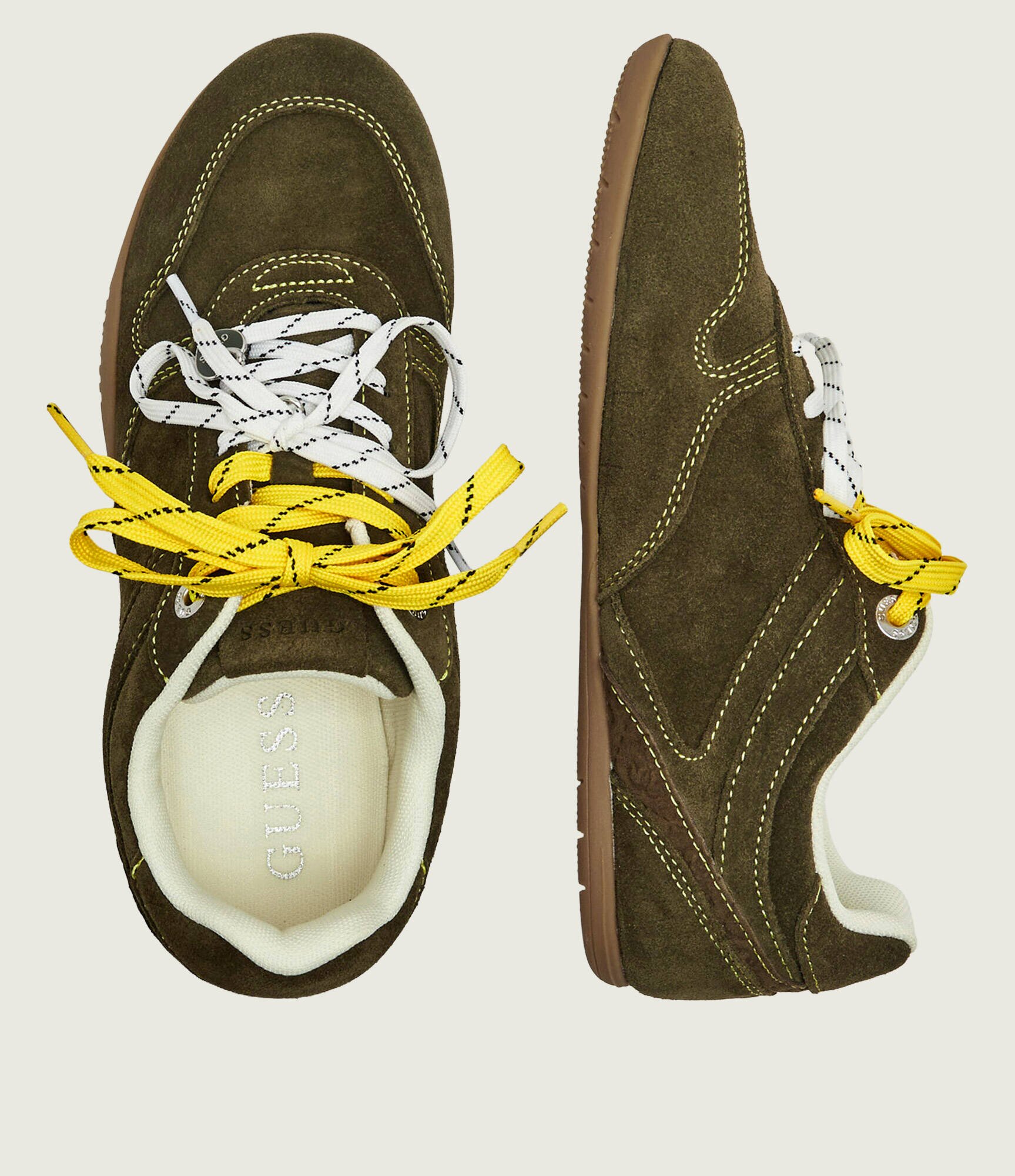 Guess Sneakers Besar2 | piele întoarsă