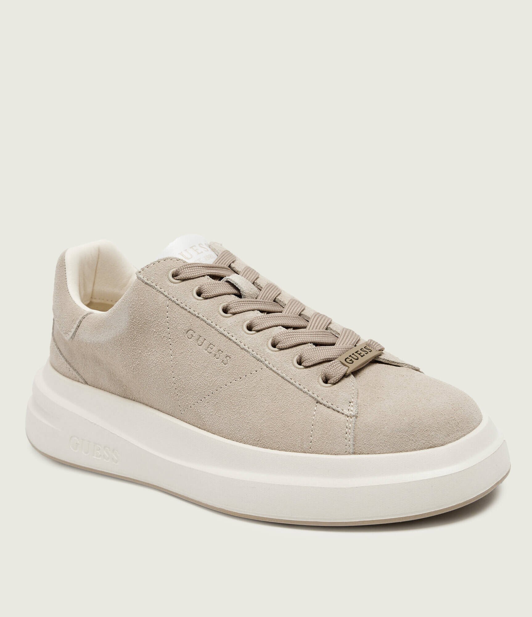 Guess Sneakers Elba | piele întoarsă