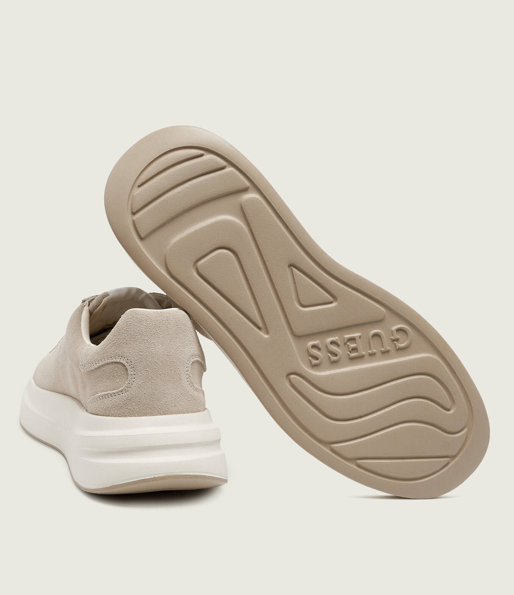 Guess Sneakers Elba | piele întoarsă