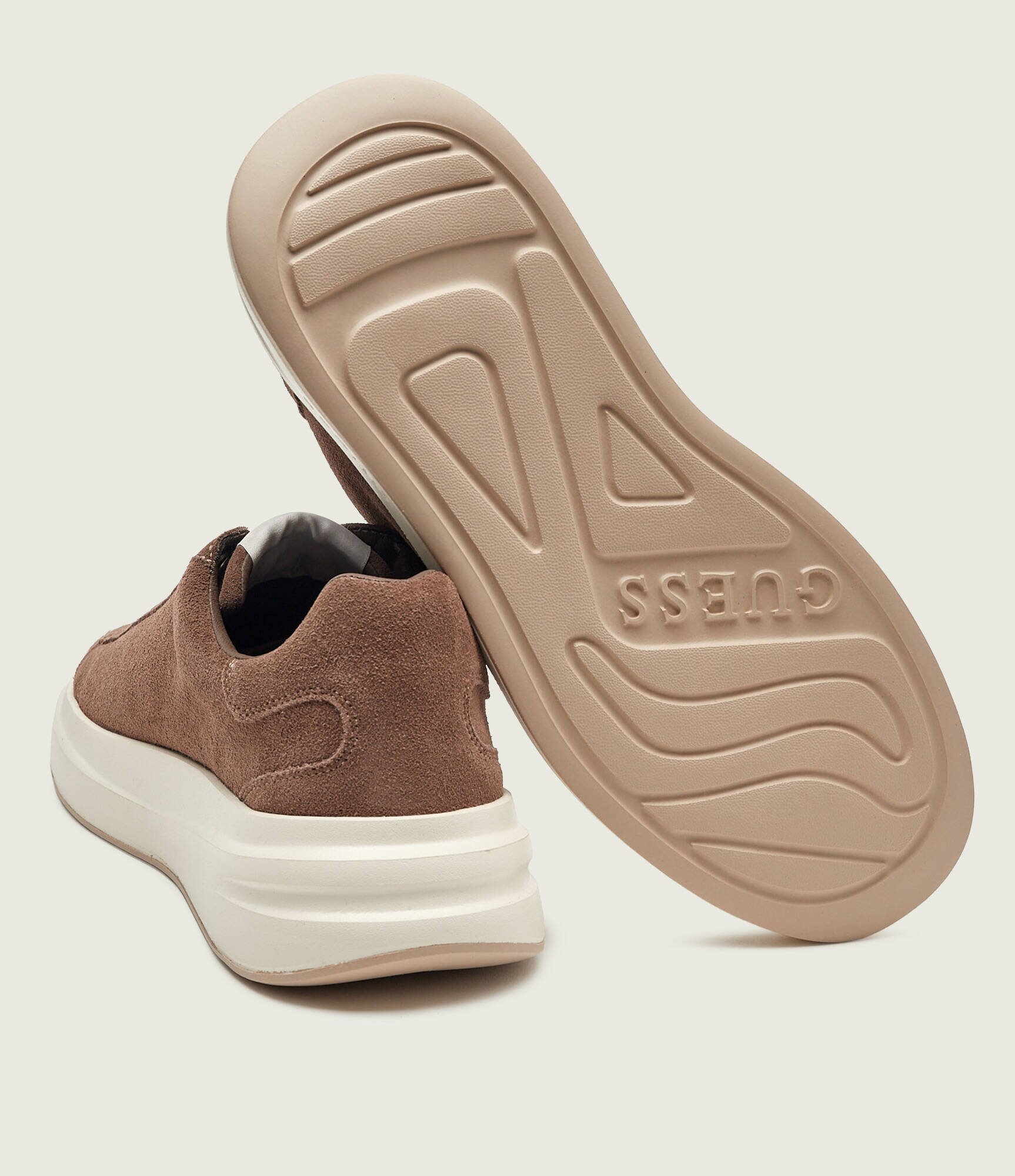 Guess Sneakers ELBA | piele întoarsă