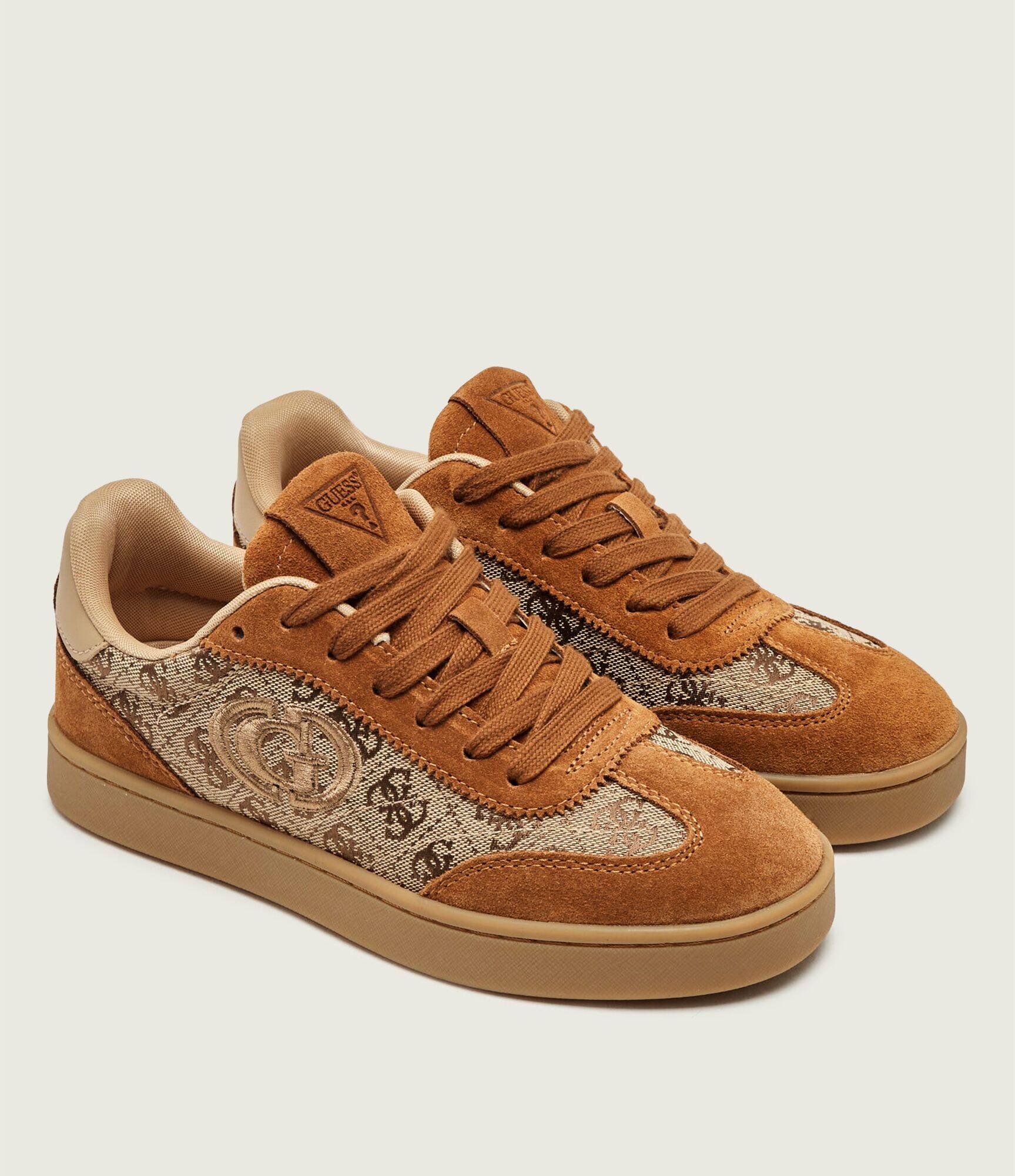 Guess Sneakers Jacek | piele întoarsă