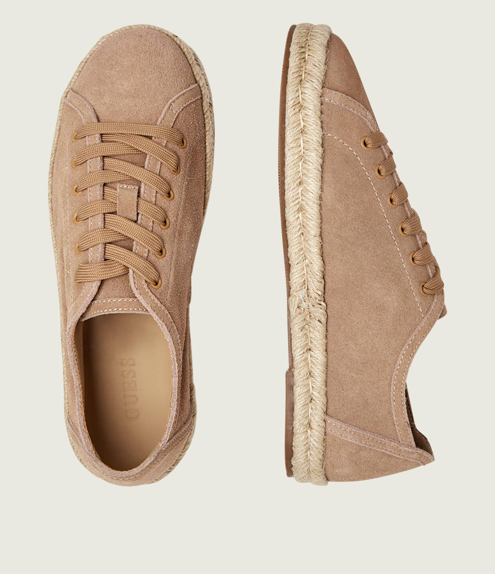 Guess Sneakers MALAGA | piele întoarsă