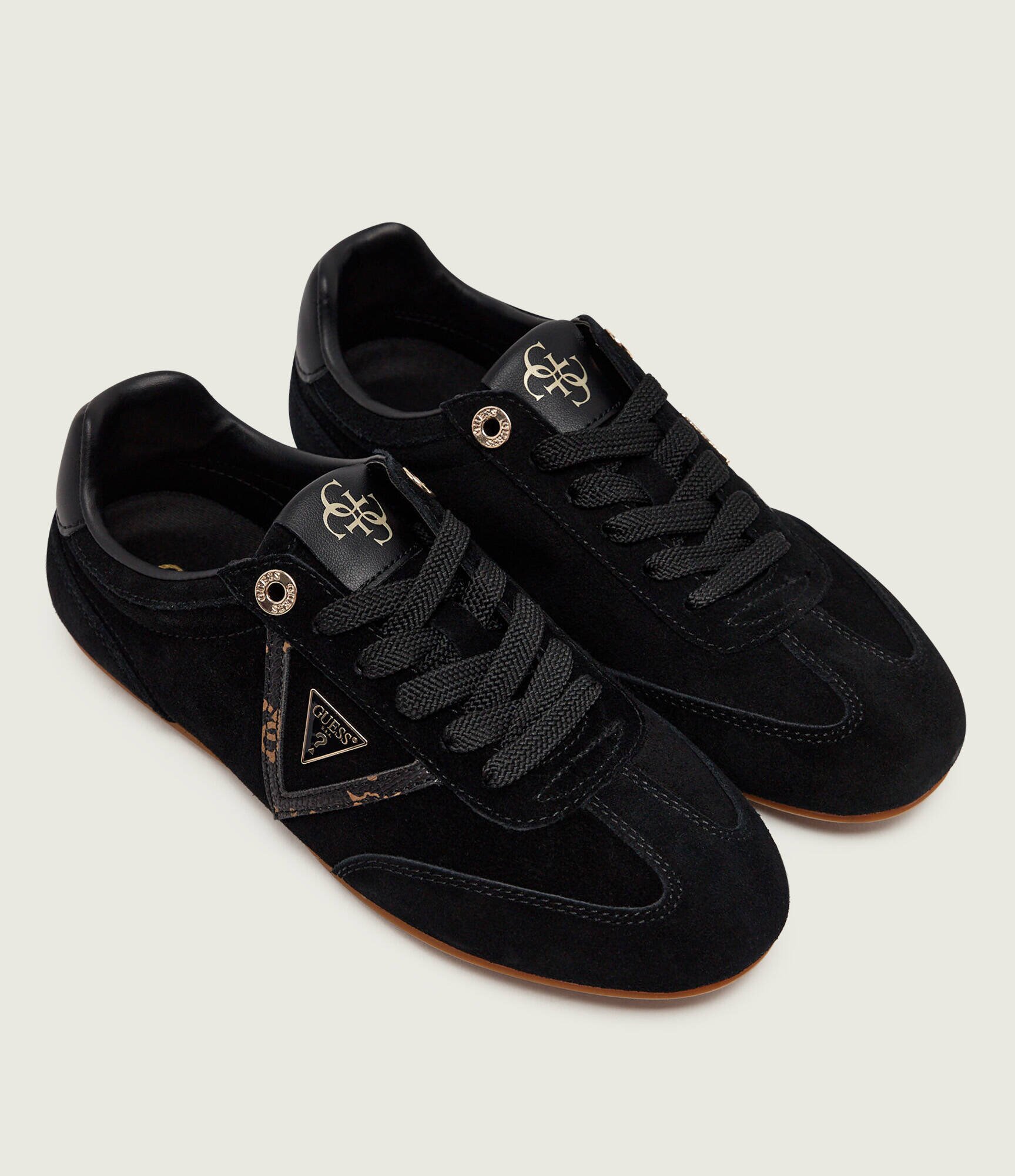 Guess Sneakers Relli | piele întoarsă