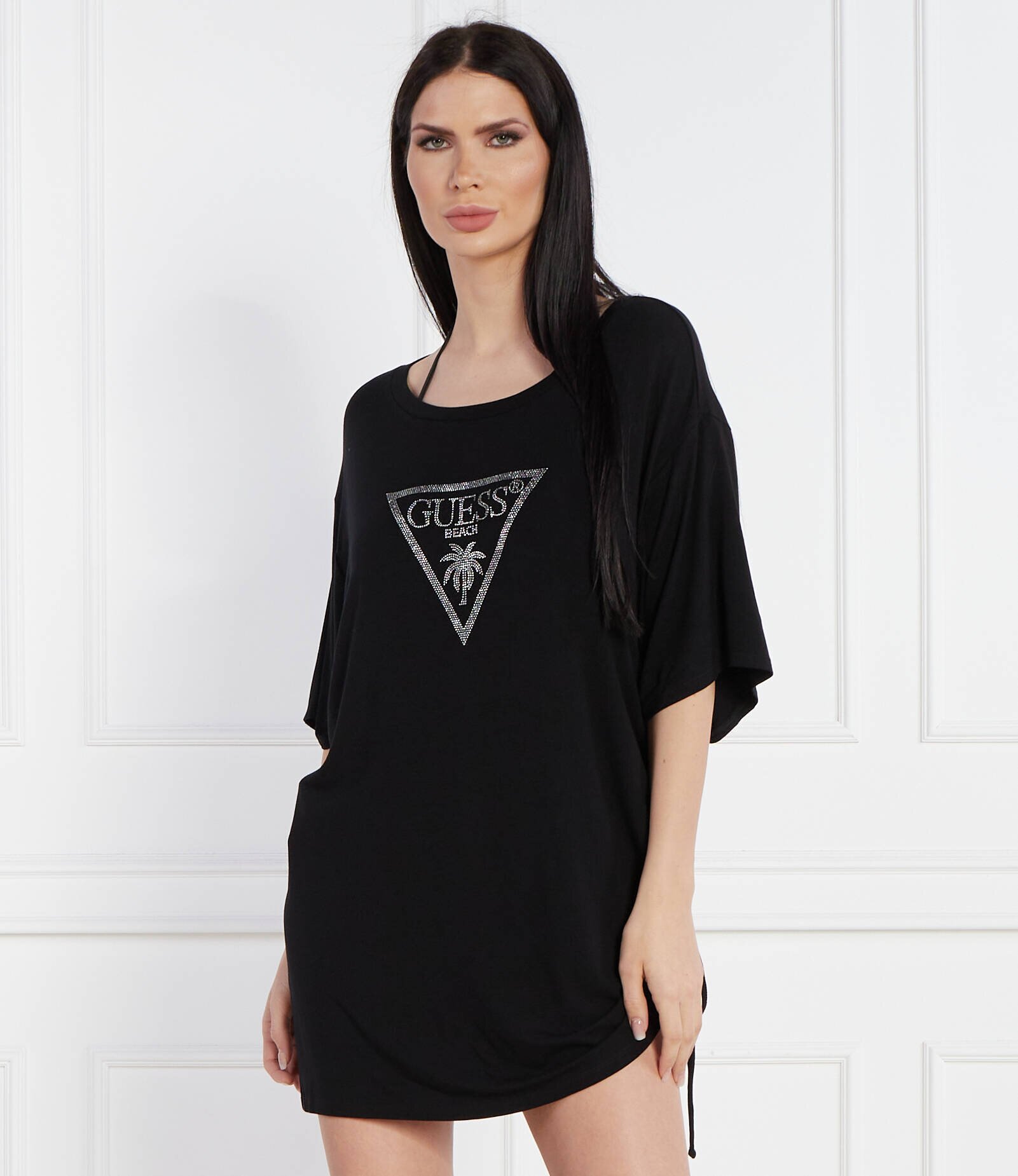 Guess Swimwear Tricou Coulisse | Relaxed fit