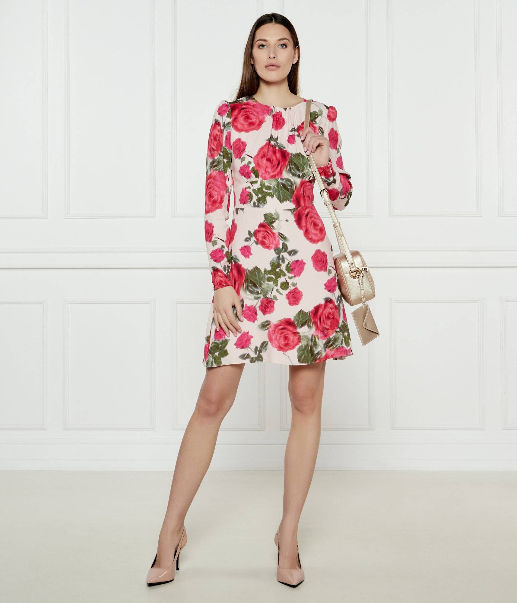 Guess Tocuri Nassha cu adaos de piele