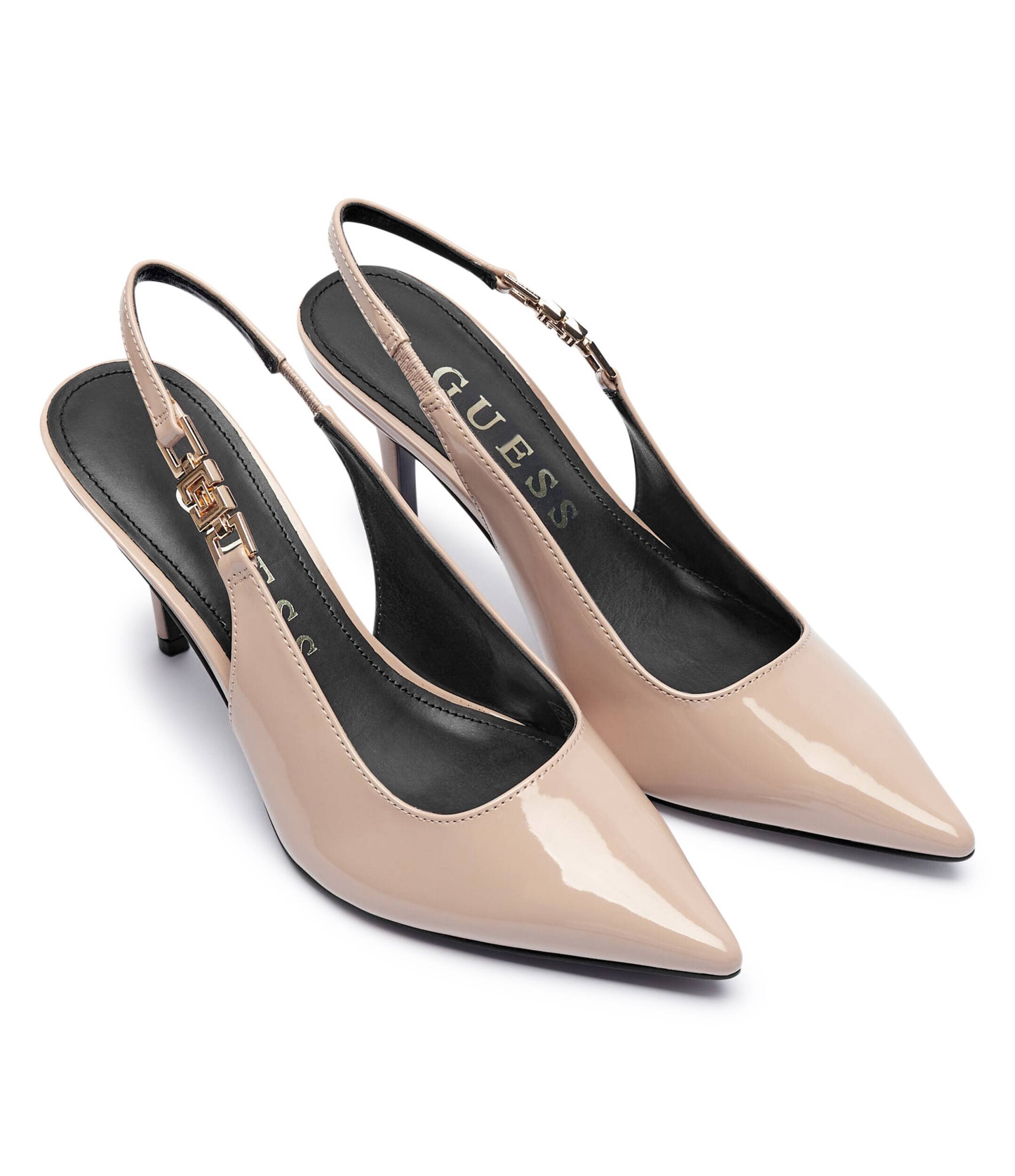 Guess Tocuri Nassha cu adaos de piele