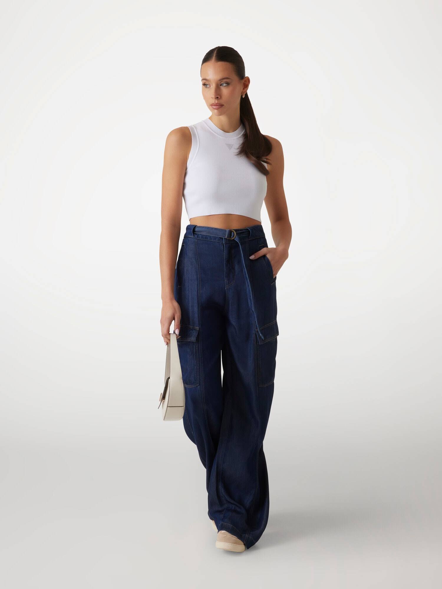 Guess Top Alexia | Cropped Fit