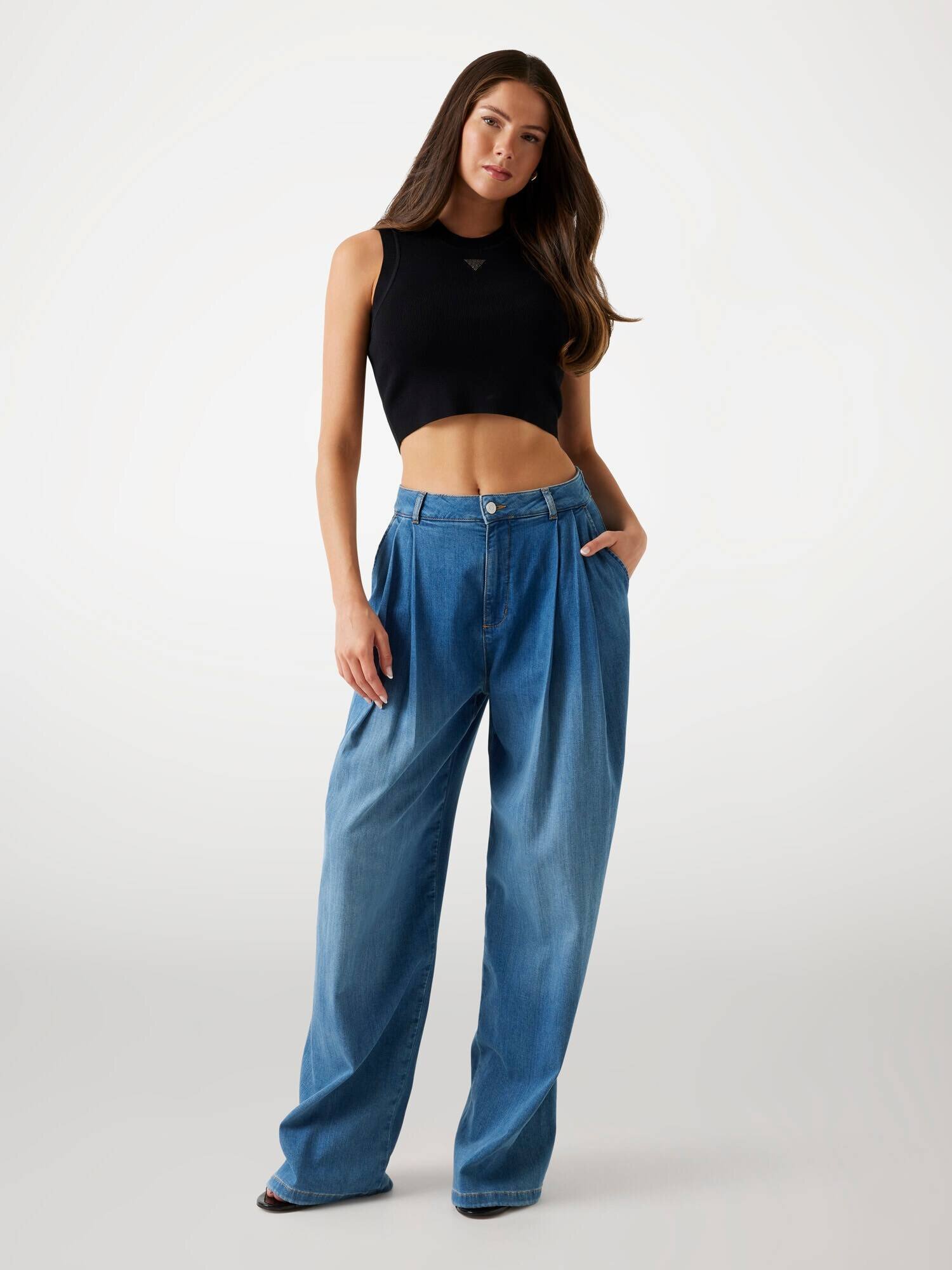 Guess Top Alexia | Cropped Fit