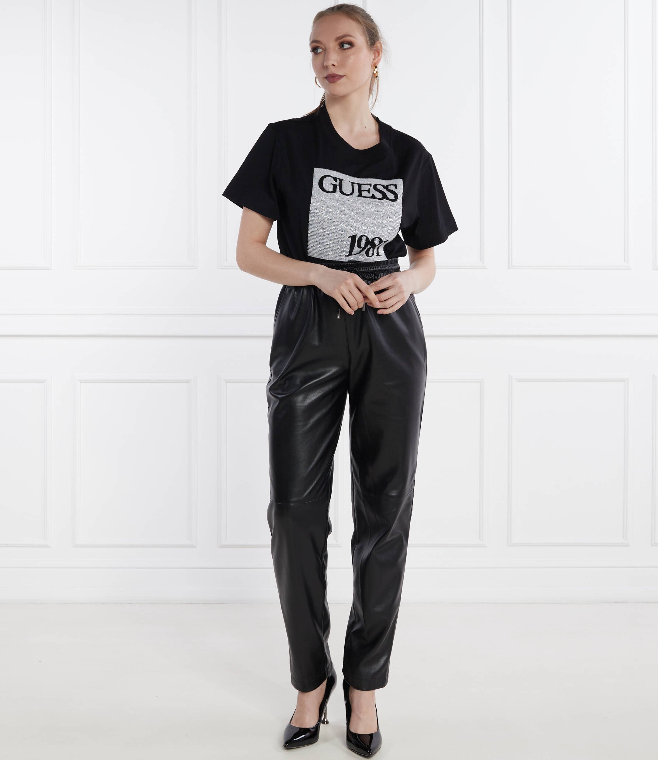 Guess Tricou BEADS | Regular Fit