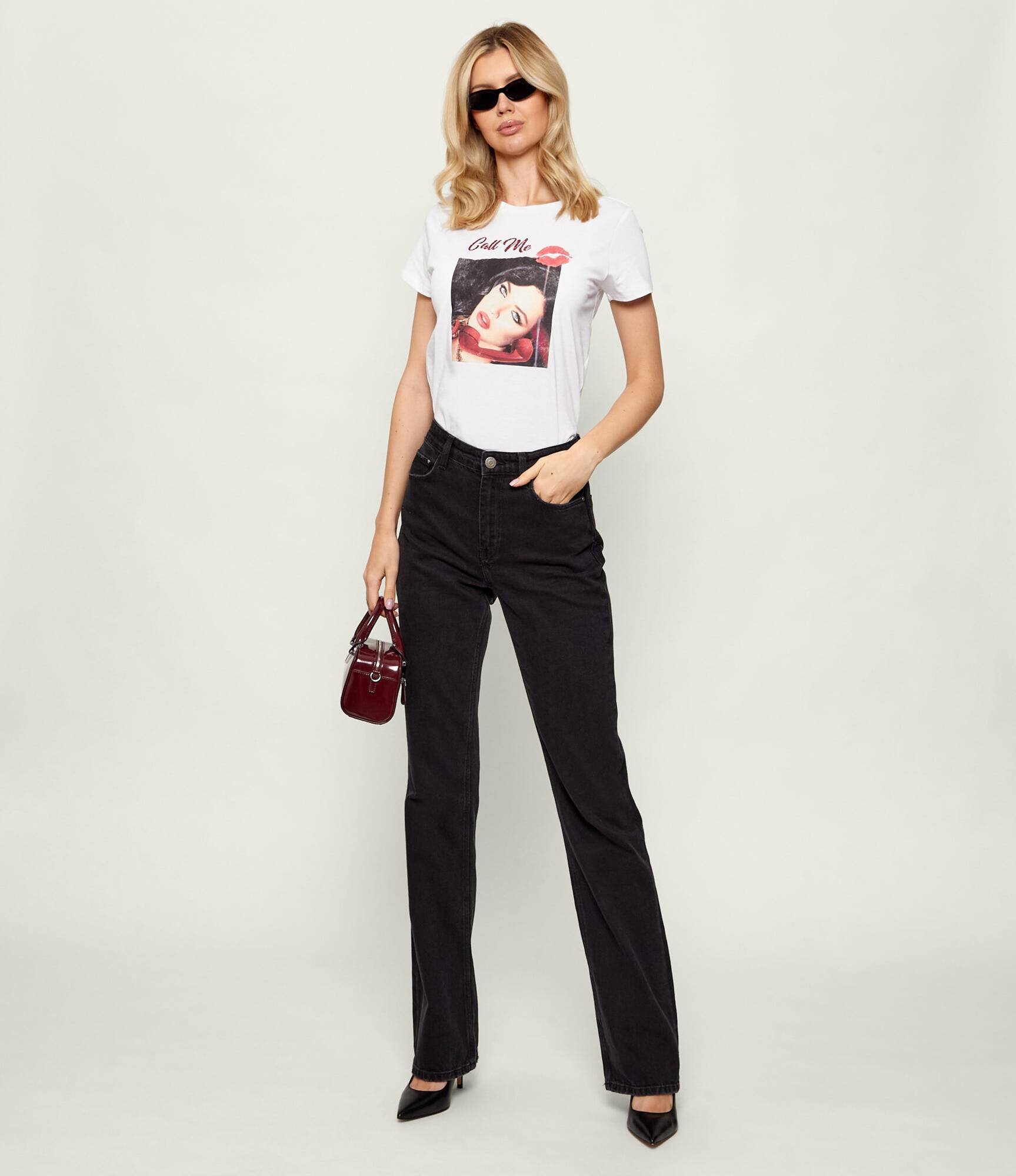 Guess Tricou CALL ME EASY | Slim Fit