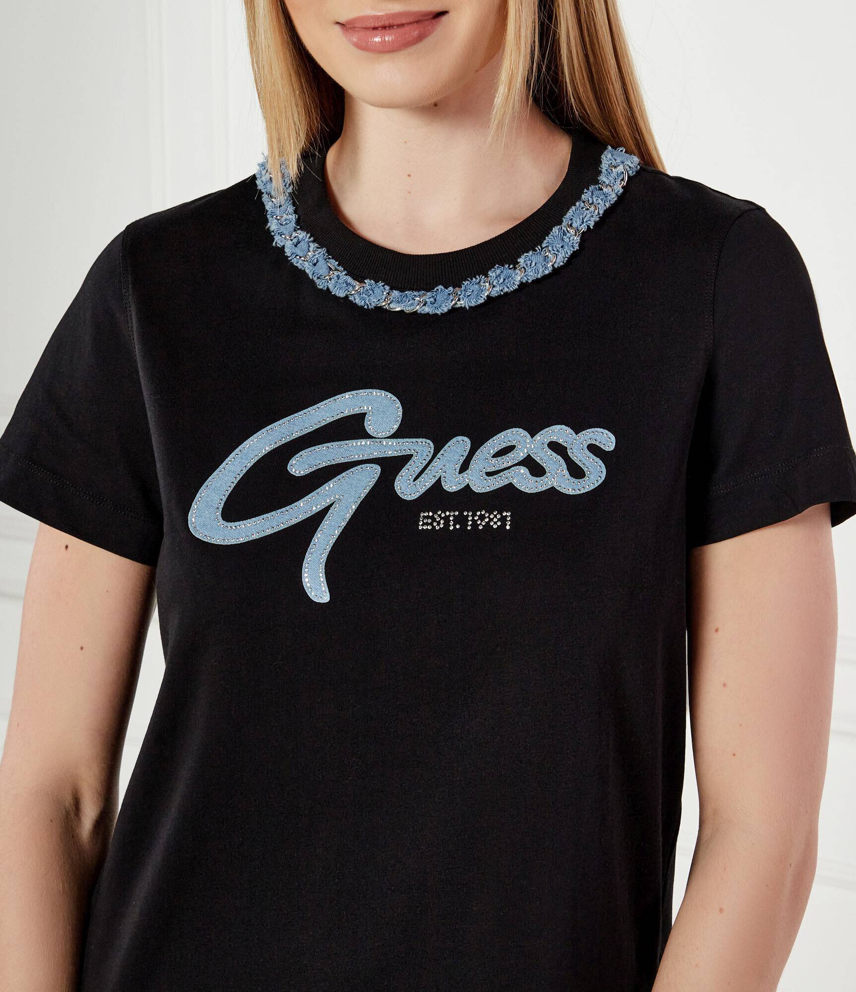 Guess Tricou Chain | regular fit