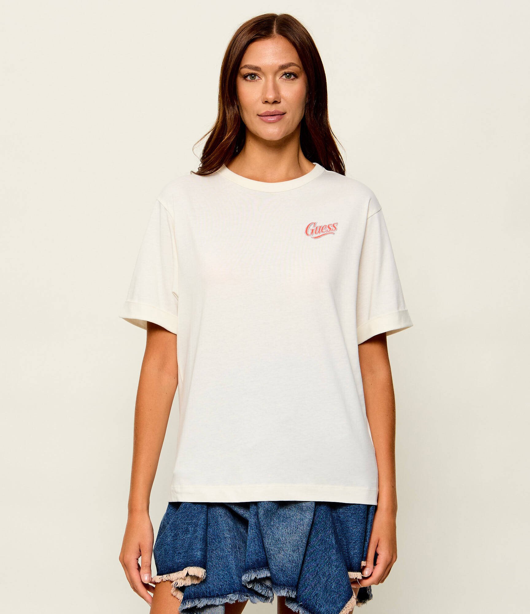 Guess Tricou Emotional | Loose fit