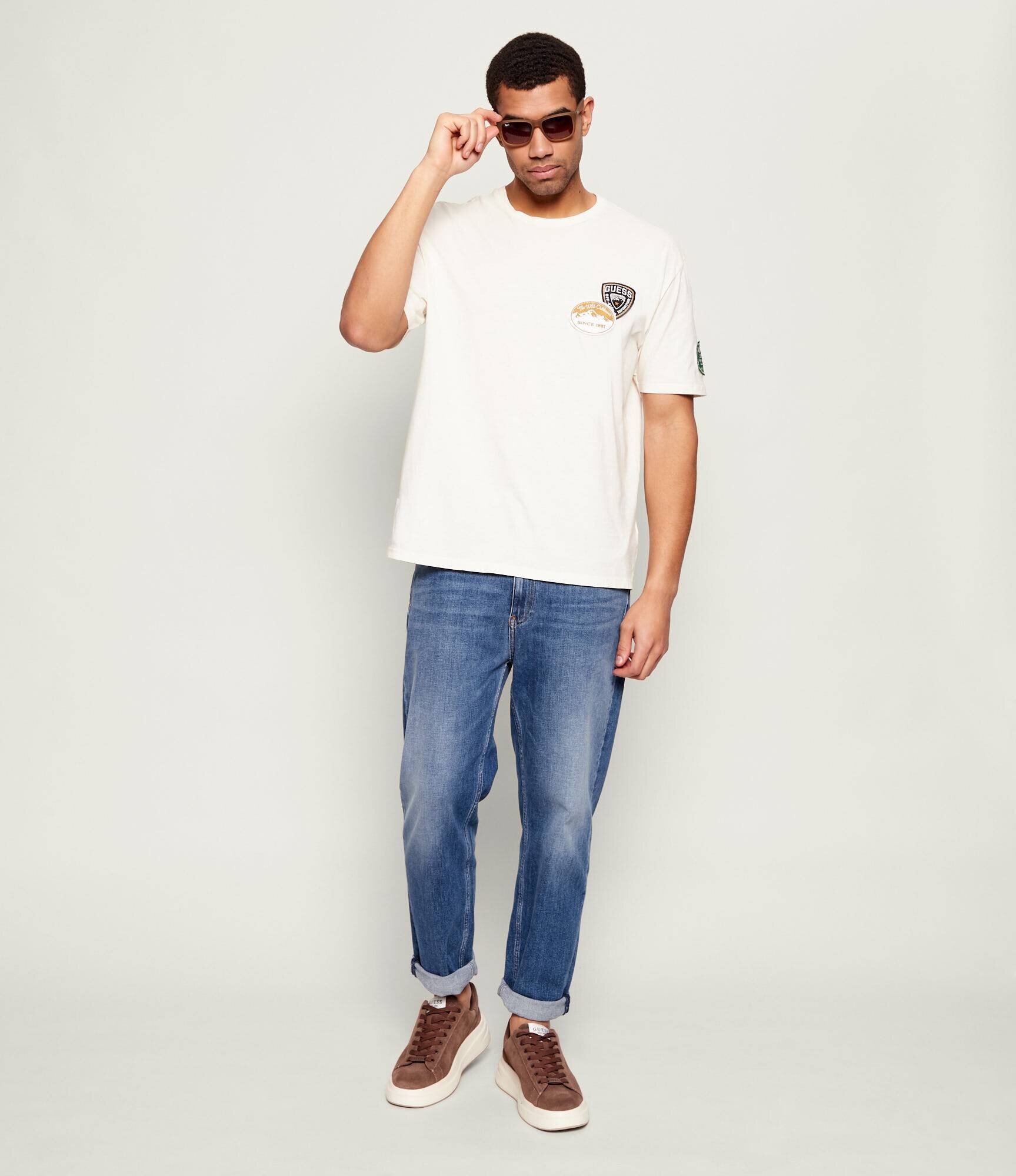 Guess Tricou IN THE WOODS | Relaxed fit