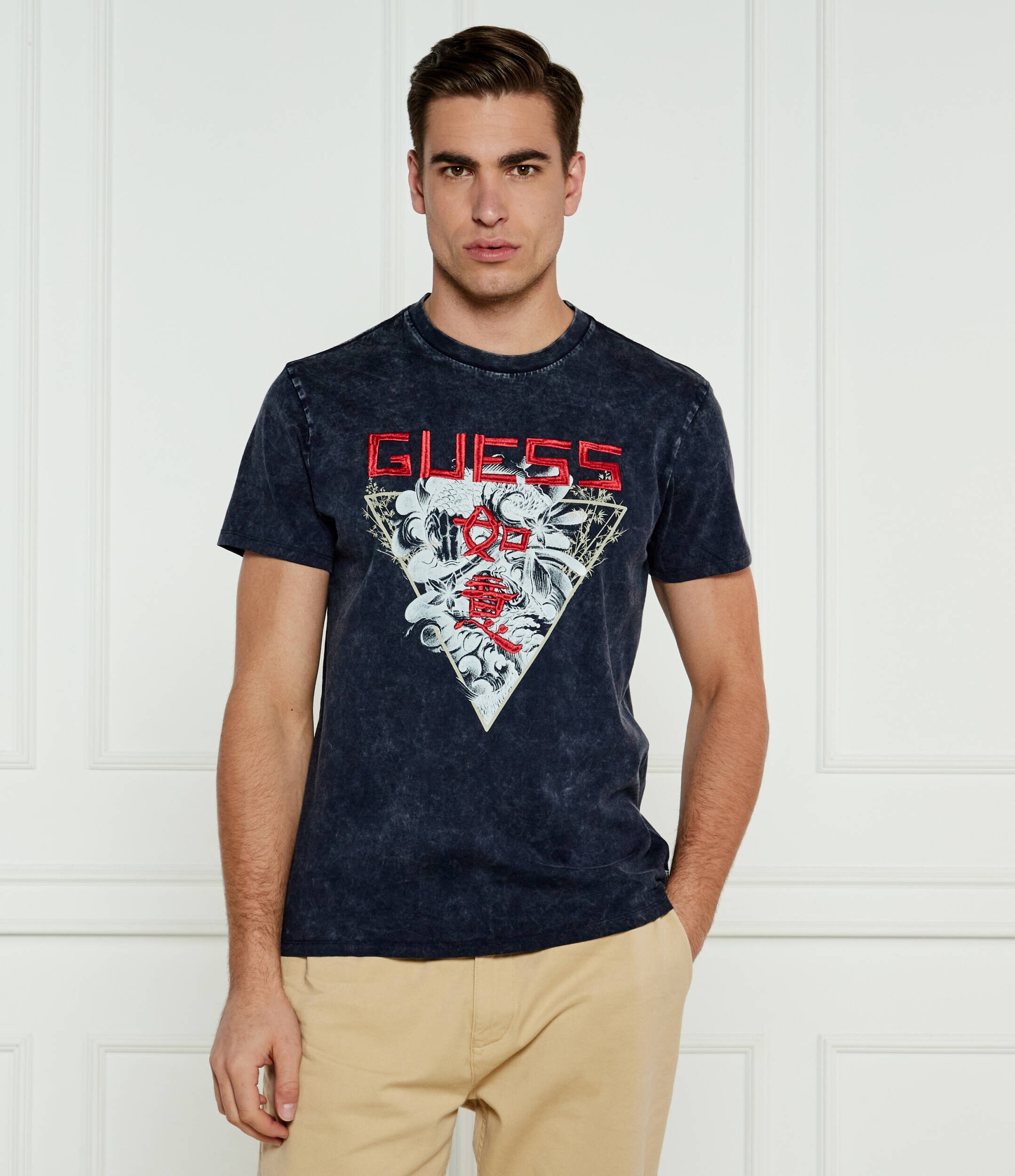 Guess Tricou JAPANESE | Regular Fit