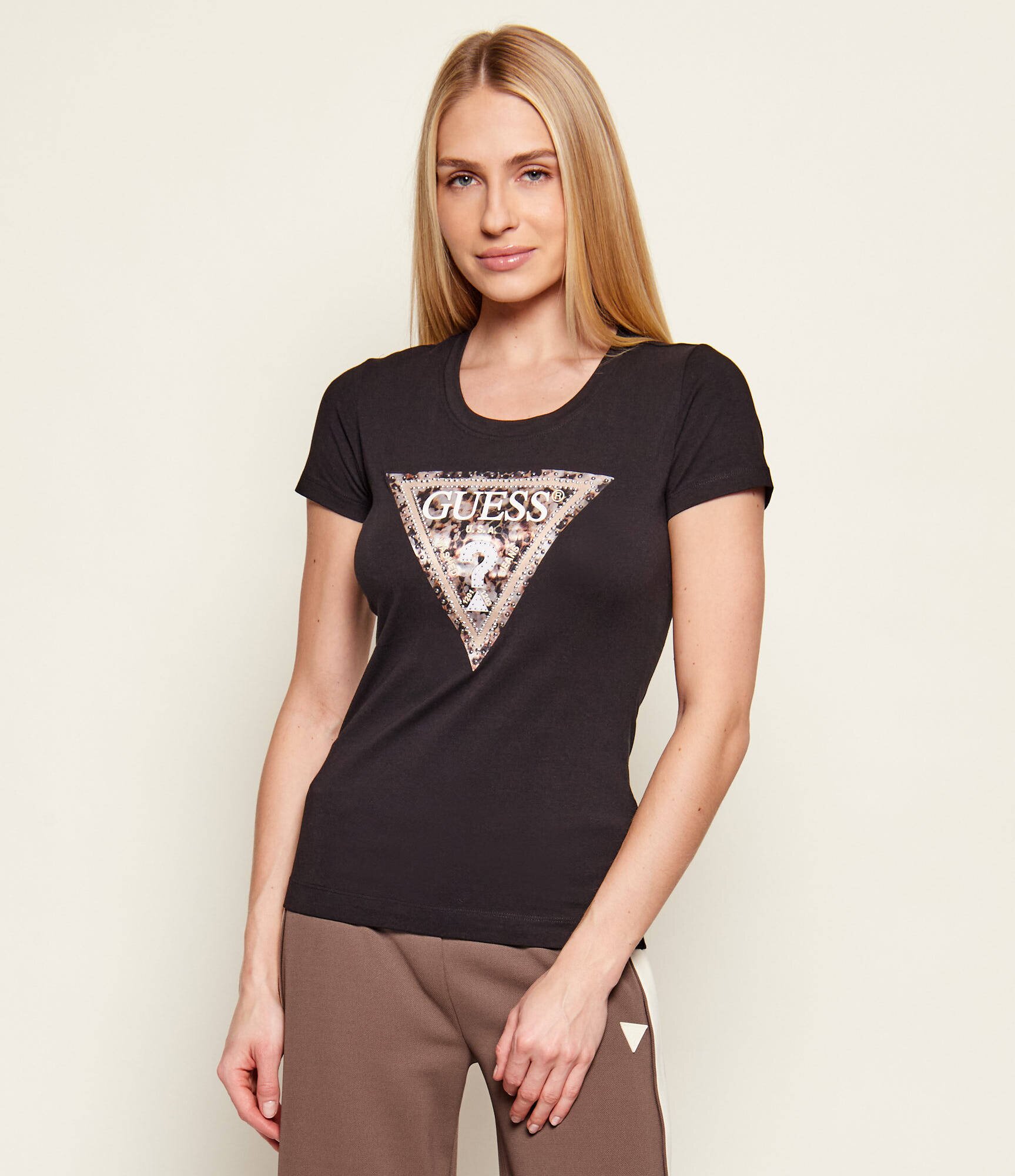 Guess Tricou Leo | Slim Fit