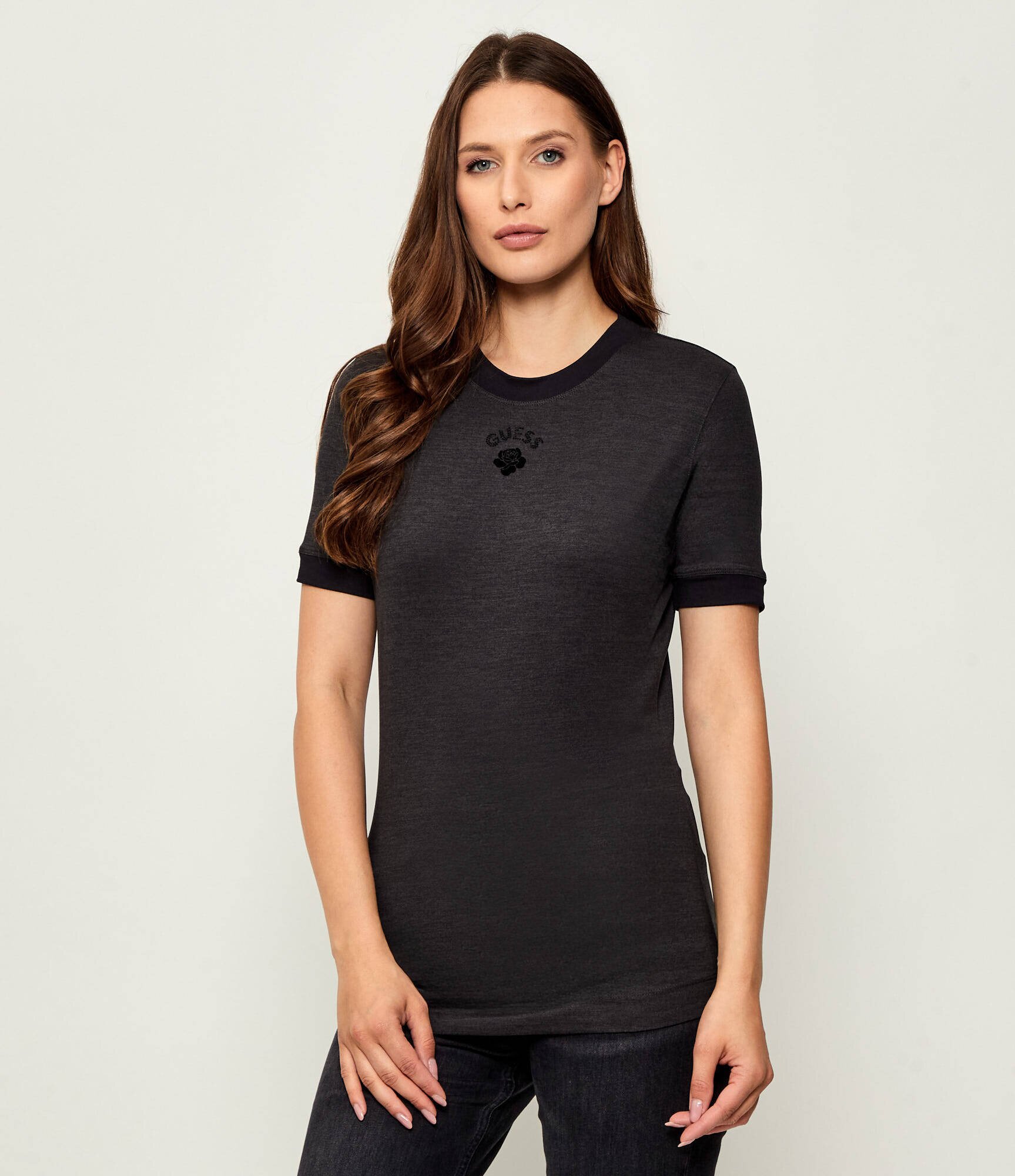 Guess Tricou MINI ROSE | Slim Fit