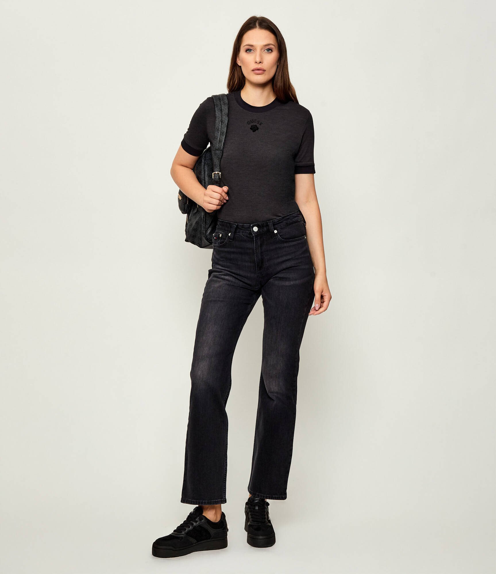 Guess Tricou MINI ROSE | Slim Fit