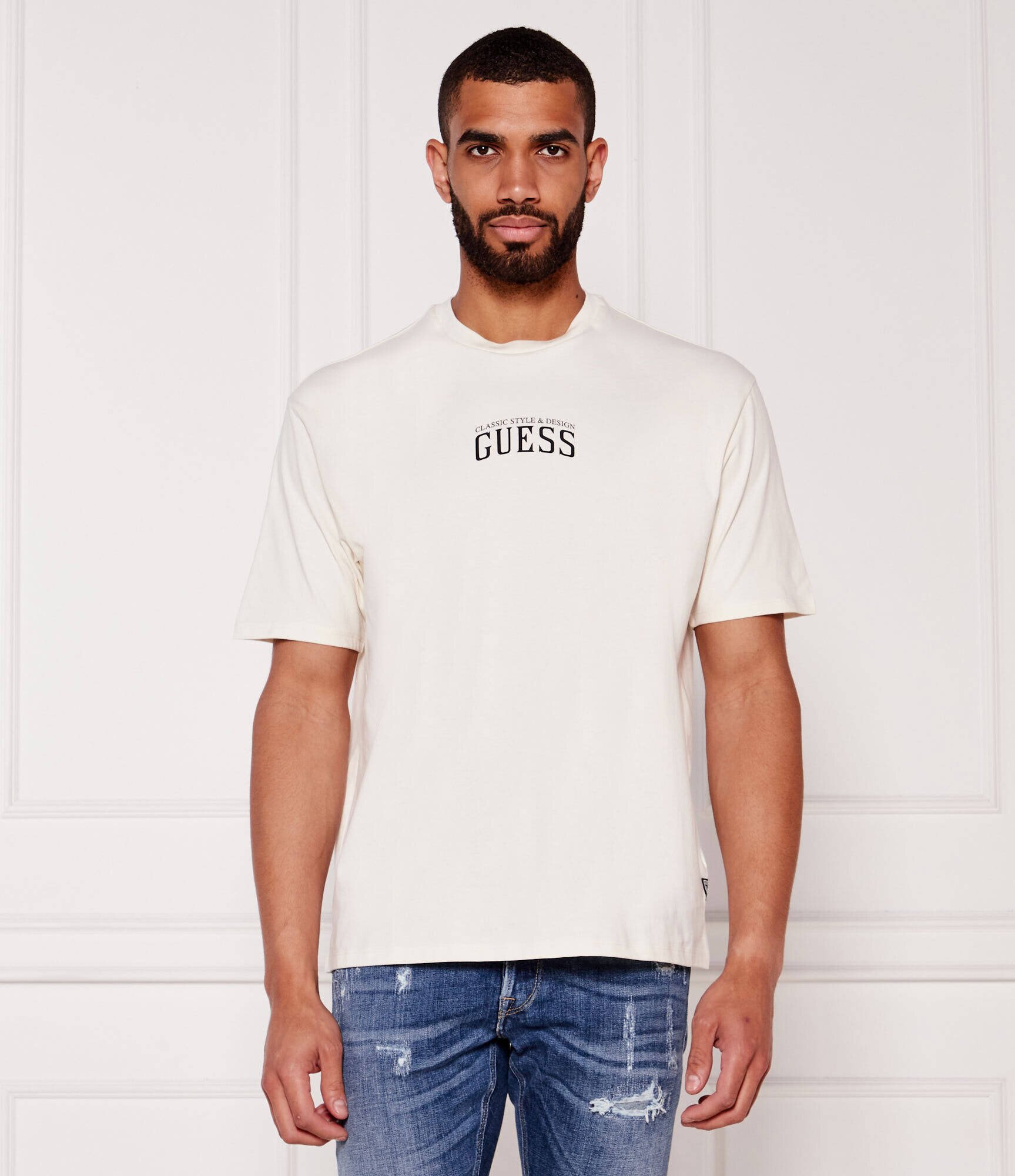 Guess Tricou MIRROR | Classic fit