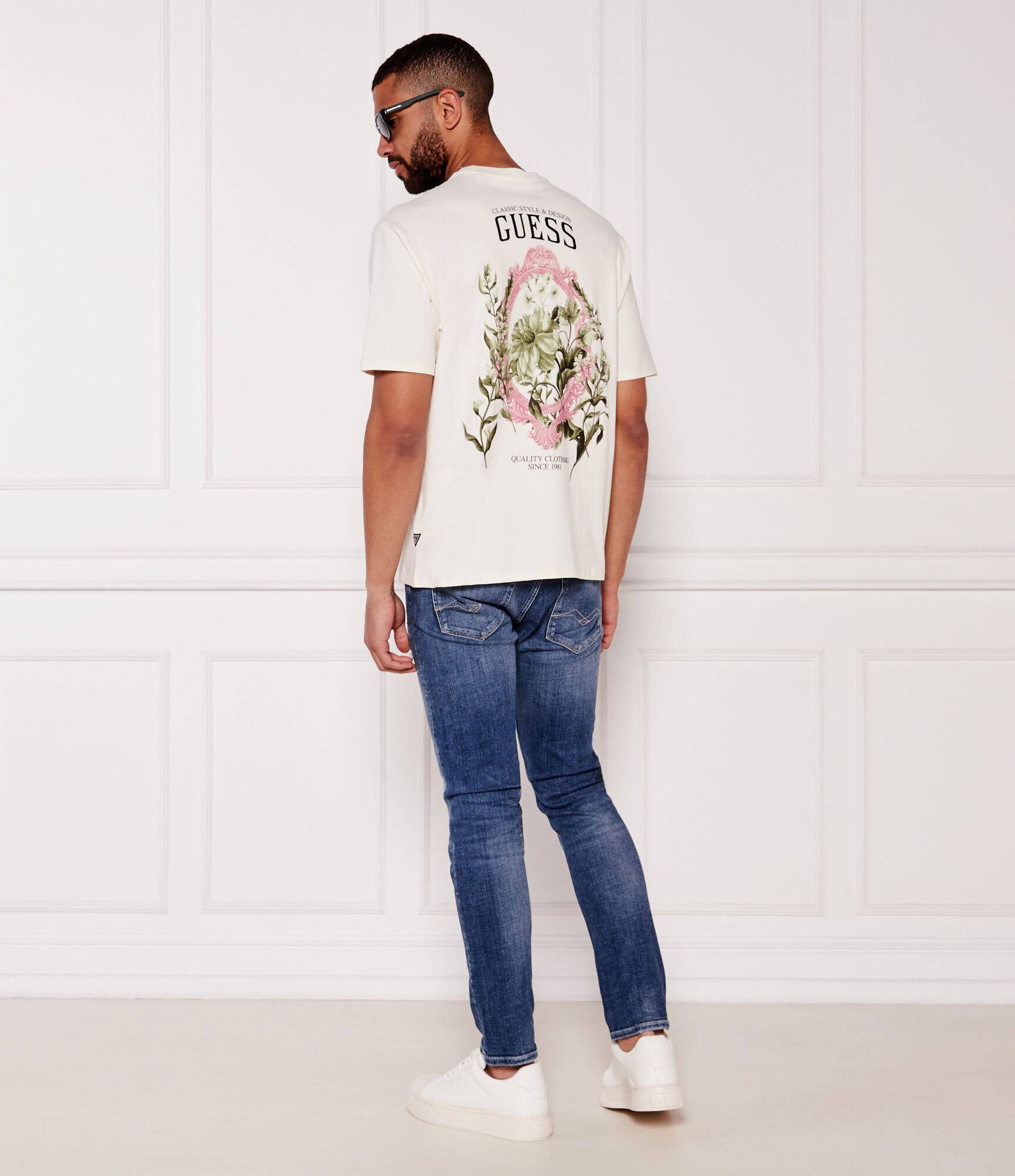 Guess Tricou MIRROR | Classic fit
