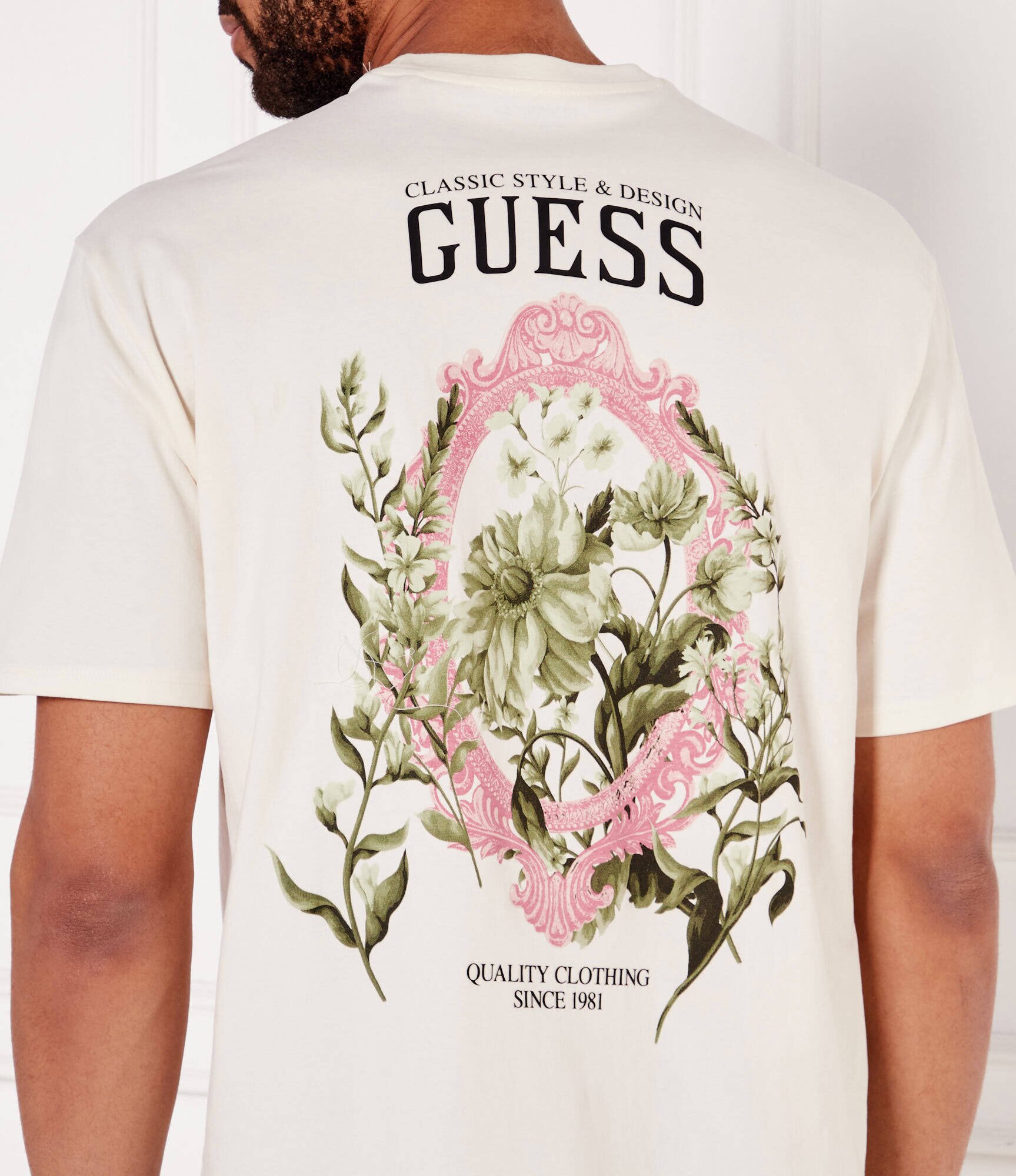 Guess Tricou MIRROR | Classic fit