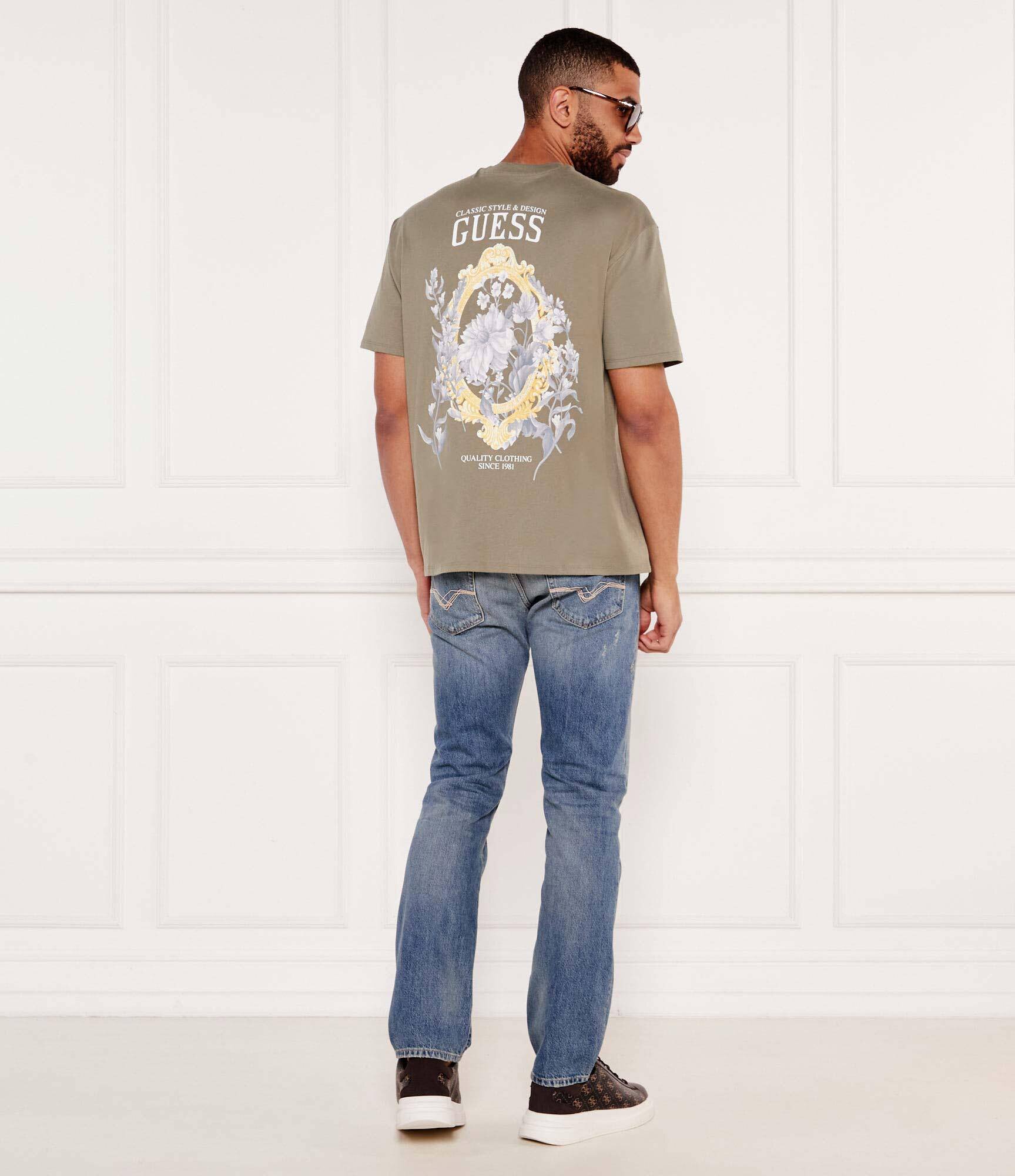 Guess Tricou MIRROR | Classic fit