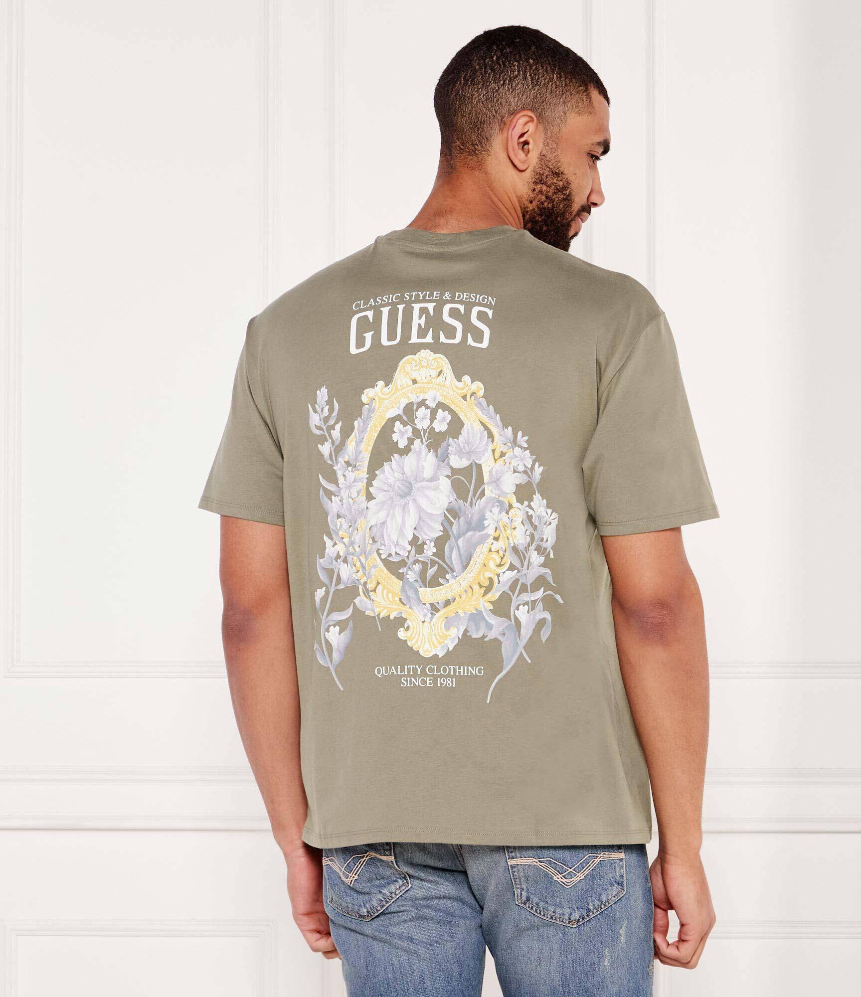 Guess Tricou MIRROR | Classic fit