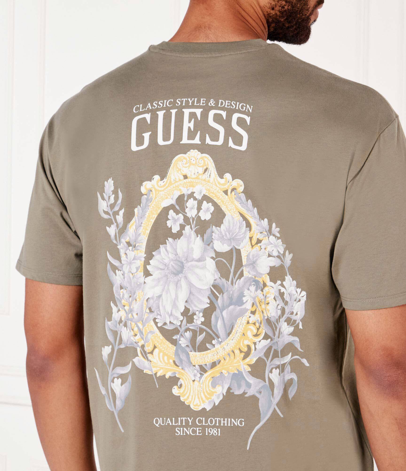 Guess Tricou MIRROR | Classic fit