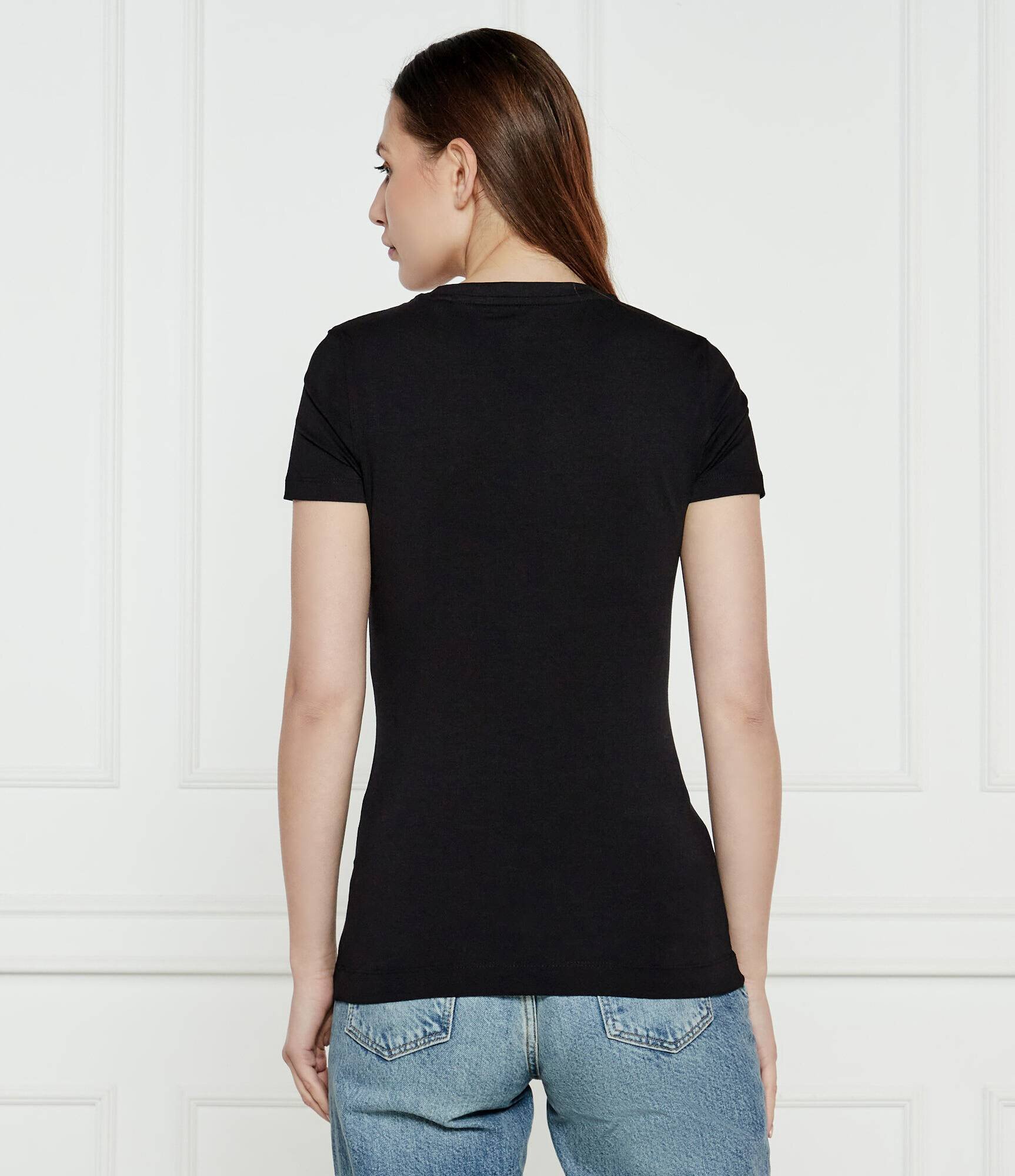 Guess Tricou Roses | regular fit