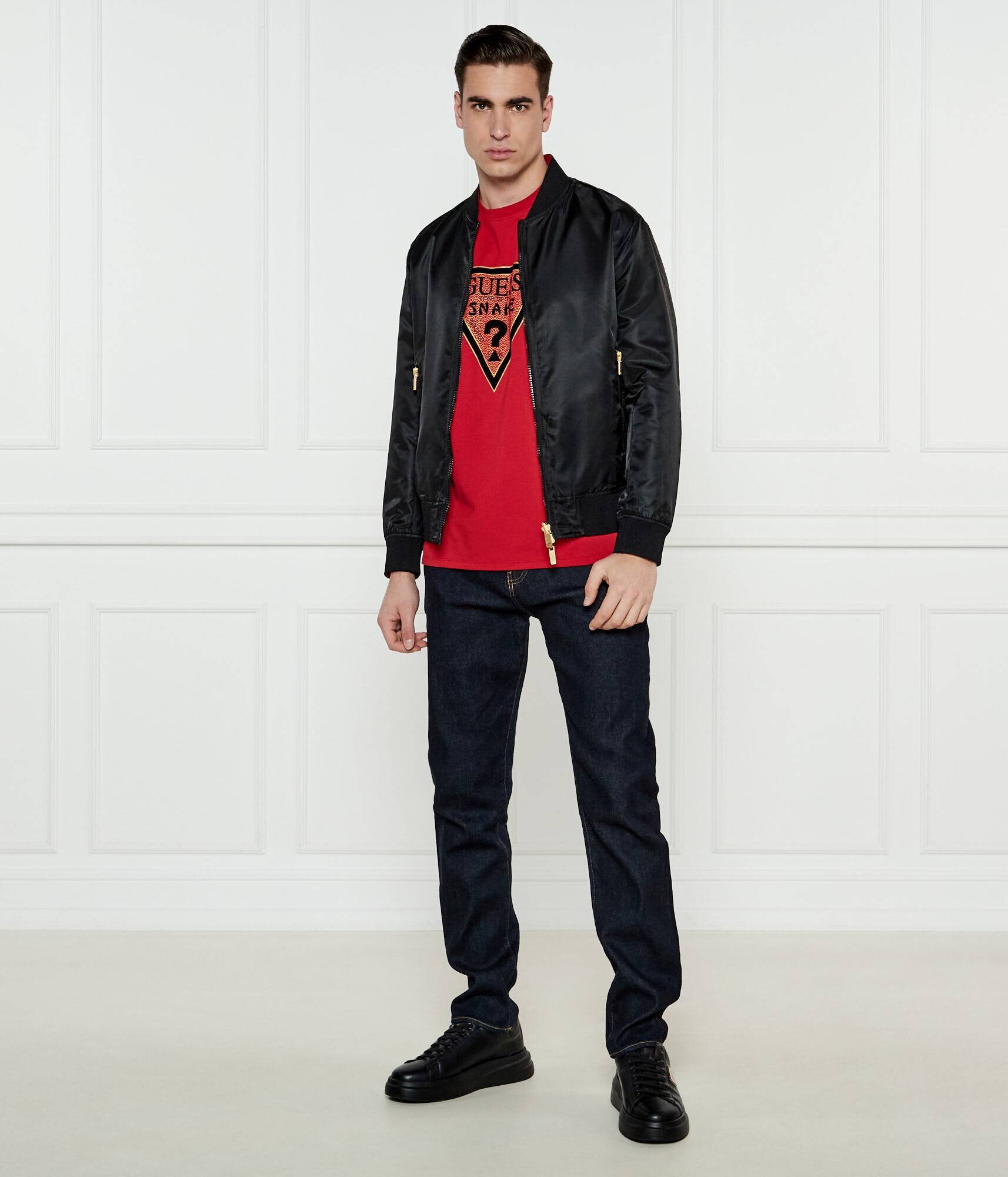 Guess Tricou Snake | Oversize fit