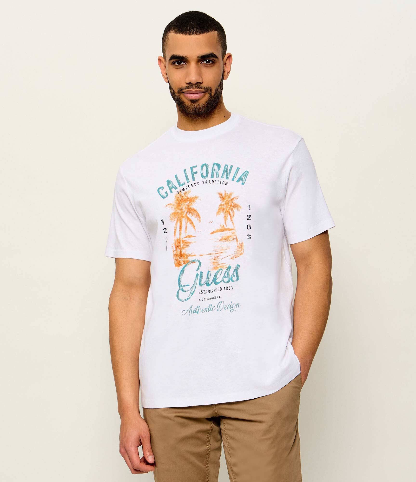 Guess Tricou Summer Slub | regular fit