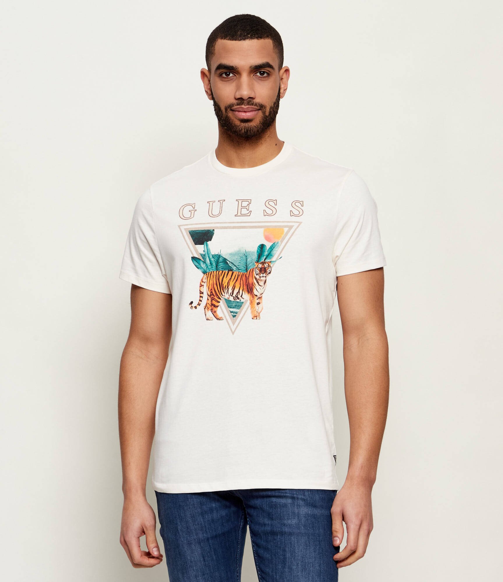 Guess Tricou TIGER SPIRIT | regular fit