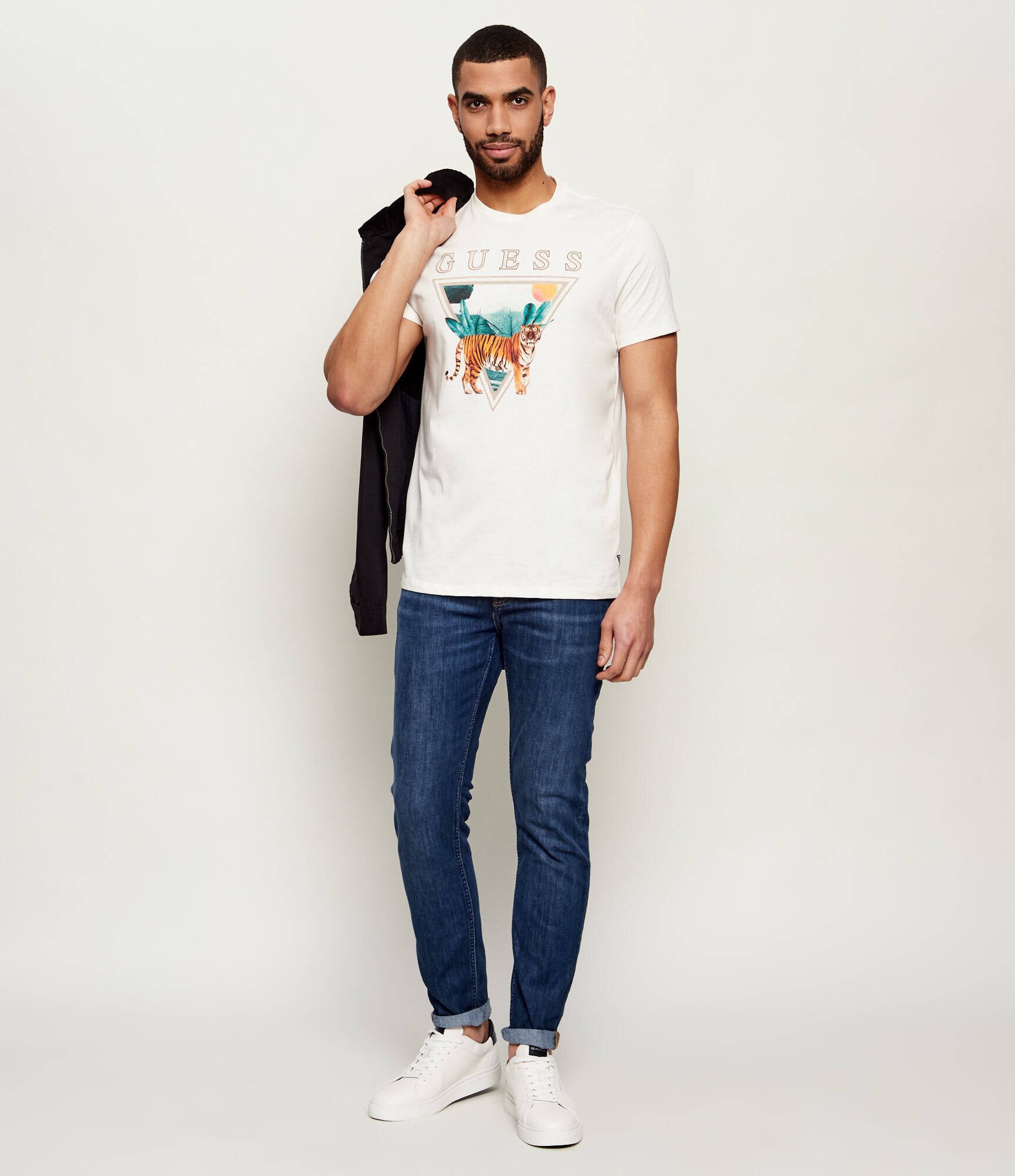 Guess Tricou TIGER SPIRIT | regular fit